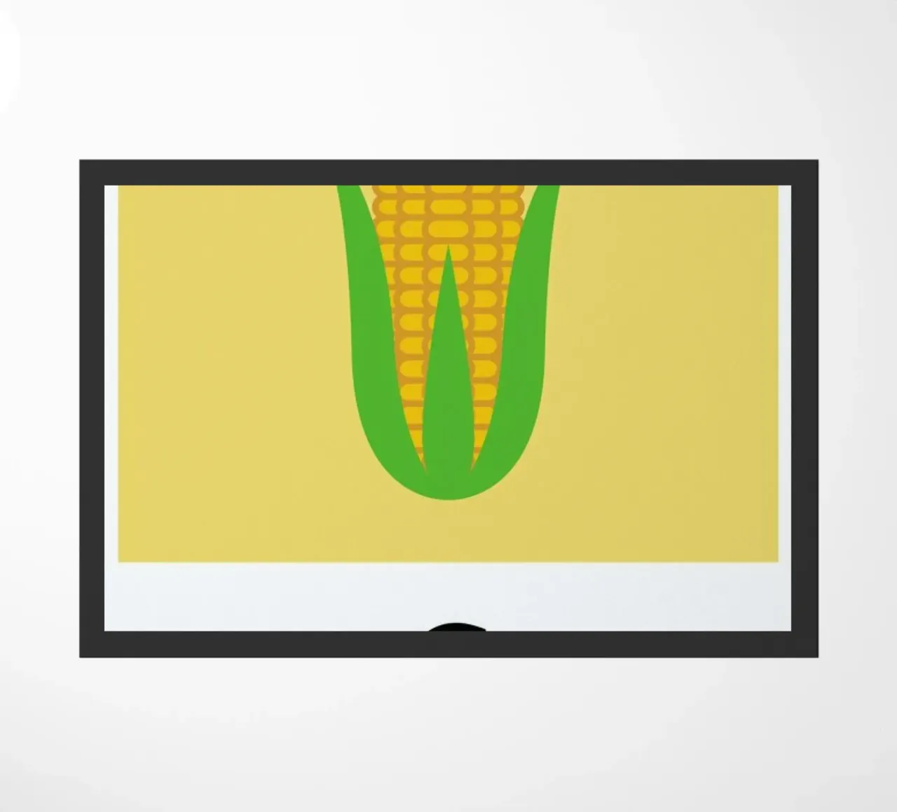„The Food Alphabet“ - C like Corn zerbino da BLAEK Design Studio