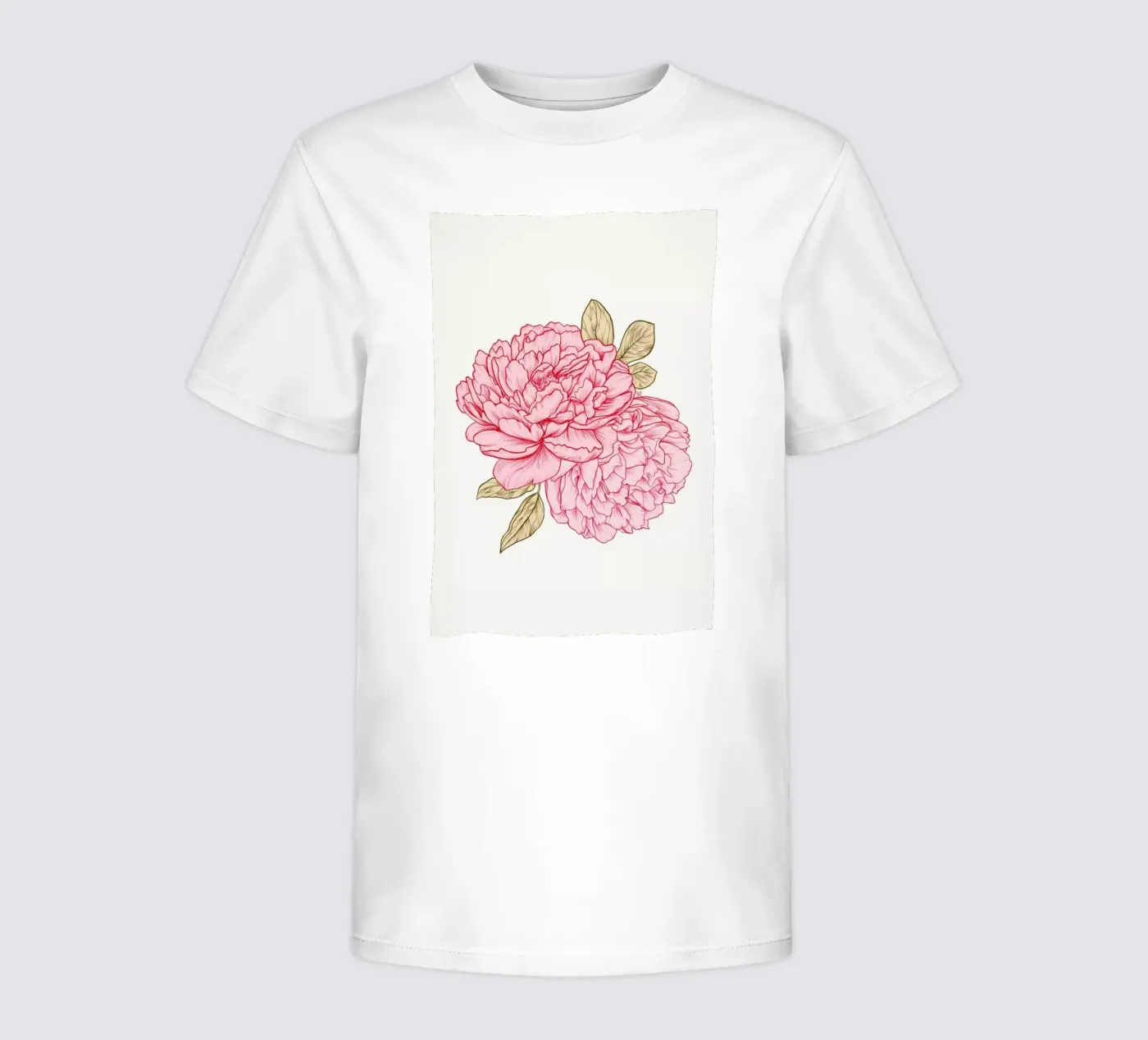 Peonies t-shirt bambini da Laura O'Connor