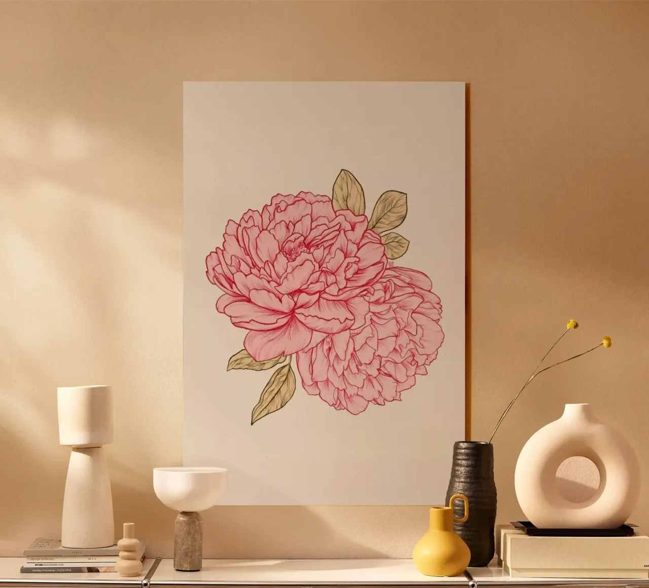 Peonies plexiglass da Laura O'Connor