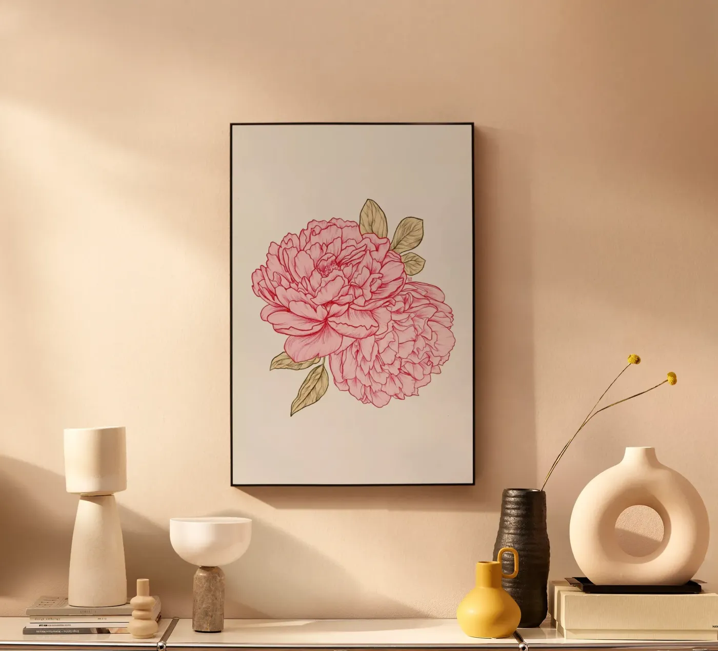 Peonies pannello forex da Laura O'Connor