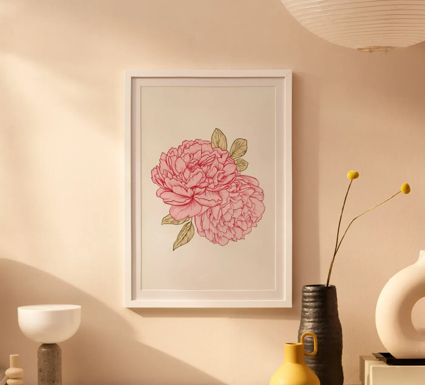 Peonies poster da Laura O'Connor