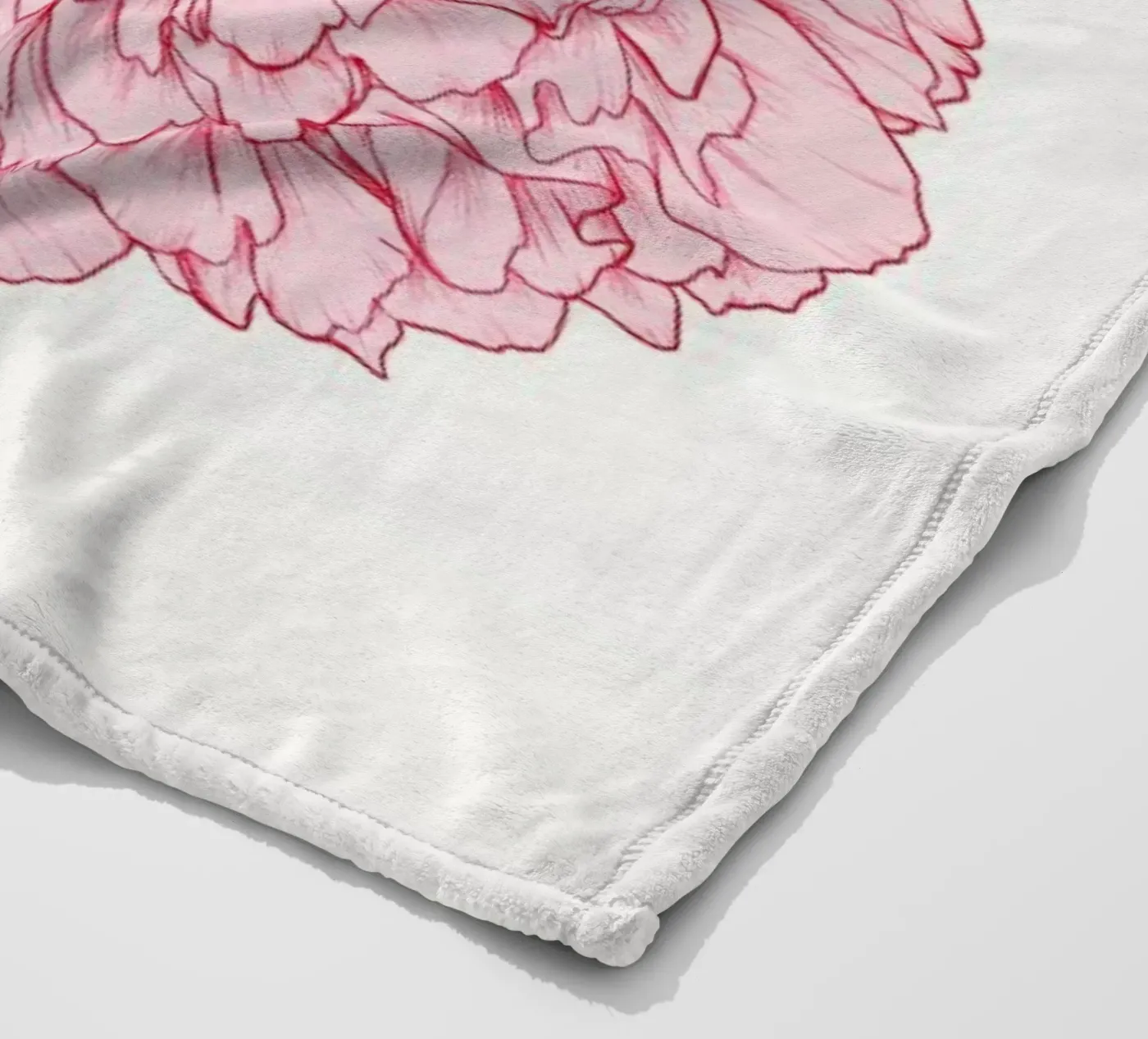 Peonies Fleecedecke von Laura O'Connor
