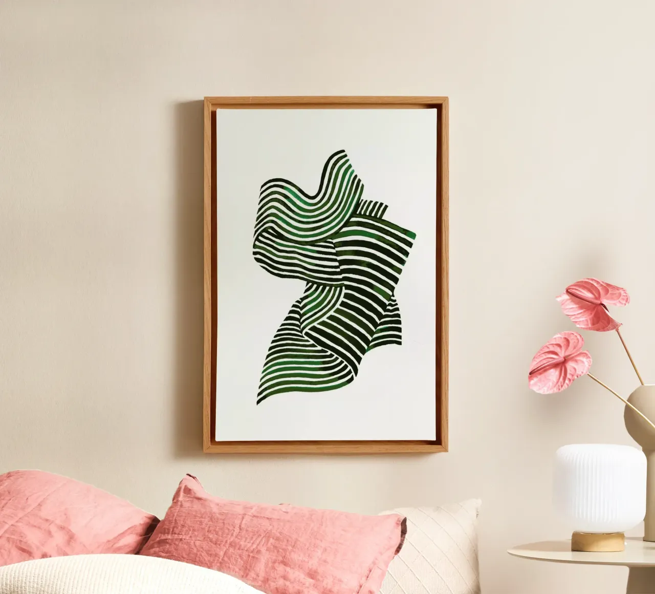 Fabric tela con Cornice a cassetta da Laura O'Connor