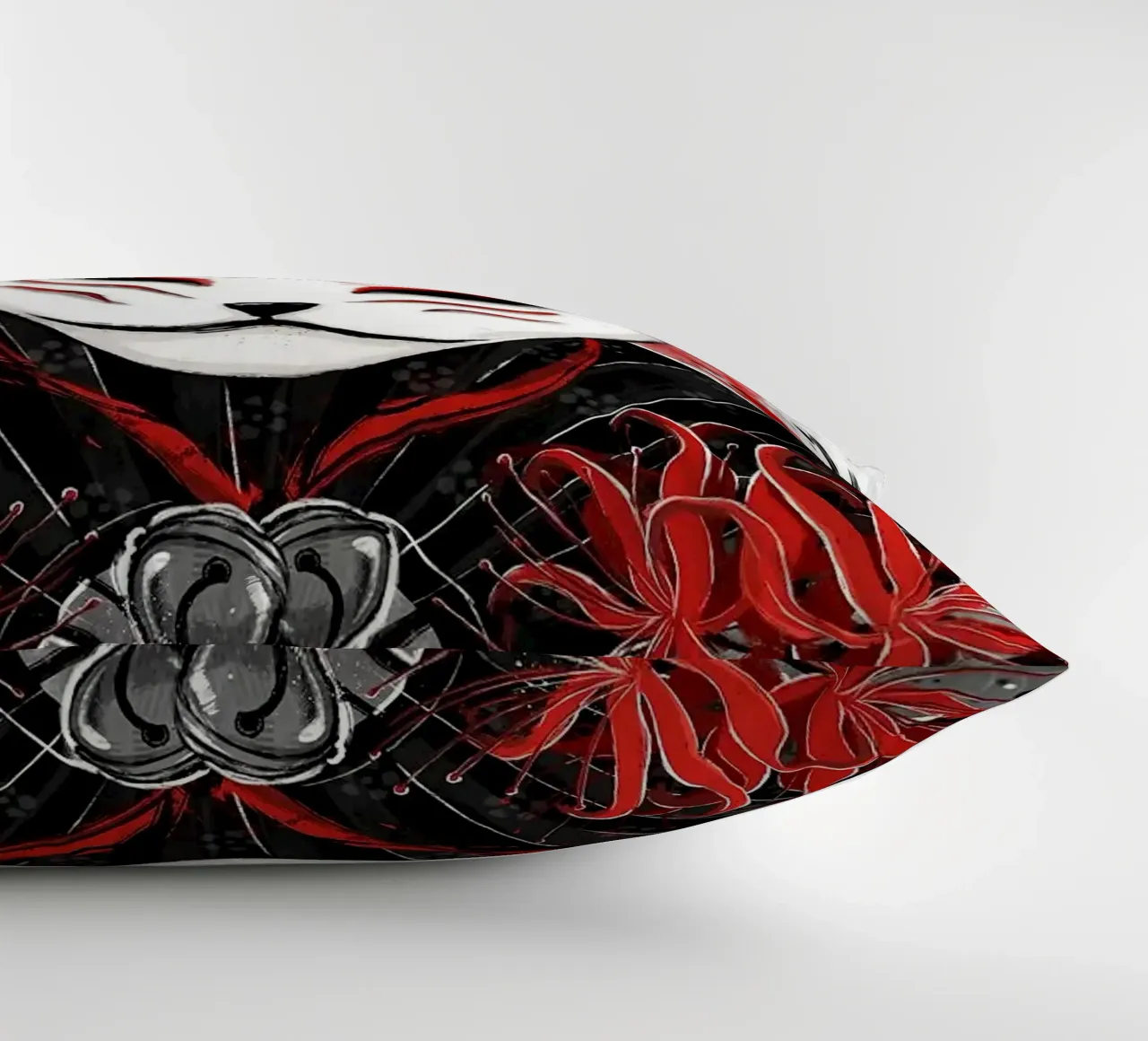 maschera cuscino da Japanese Art