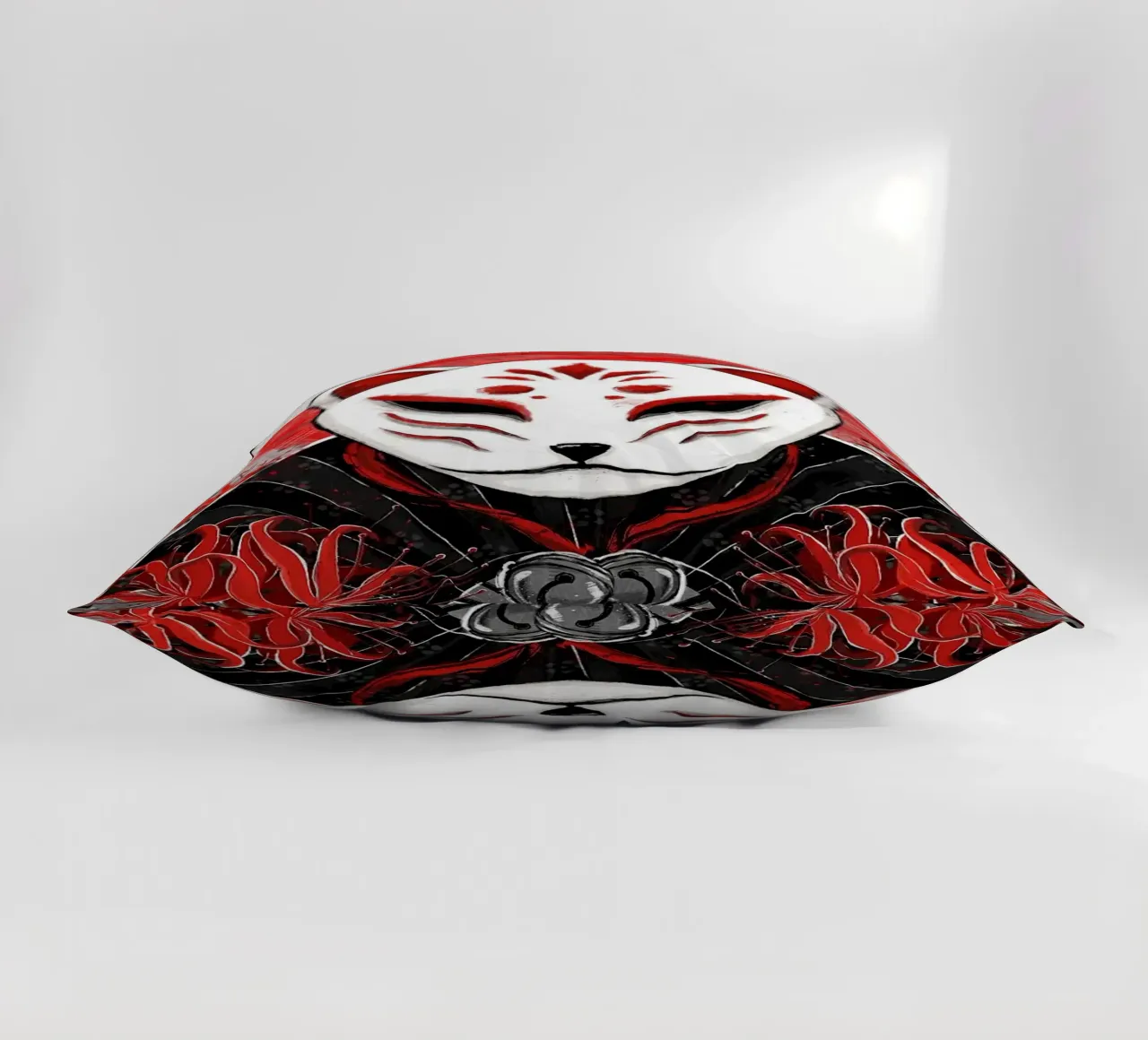 maschera cuscino da Japanese Art