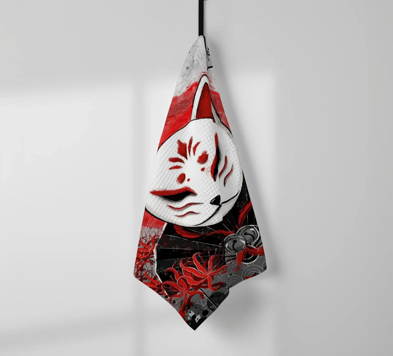 maschera canovaccio da cucina da Japanese Art