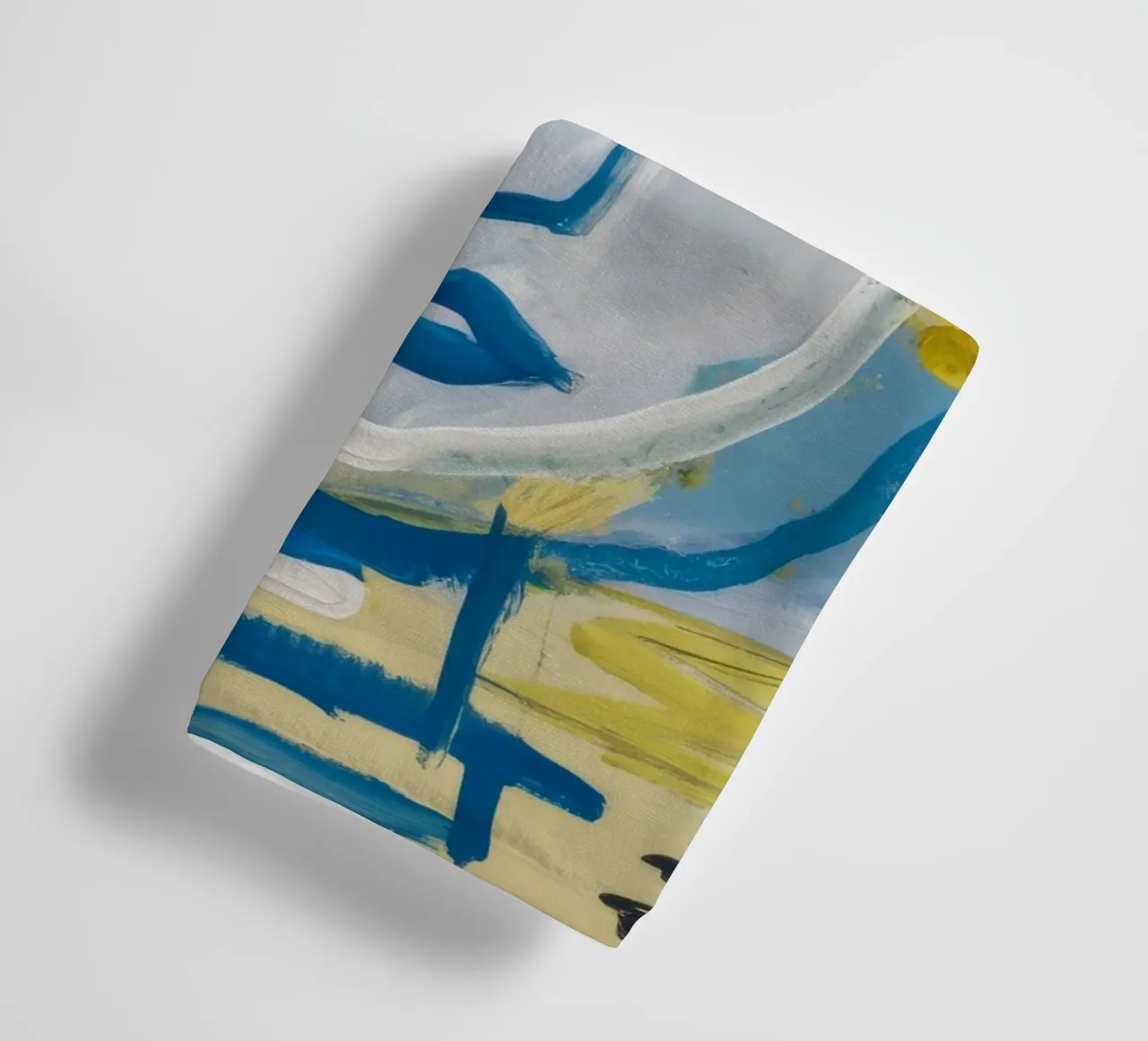 Energetic Abstract Motion towel by Lunar Templar