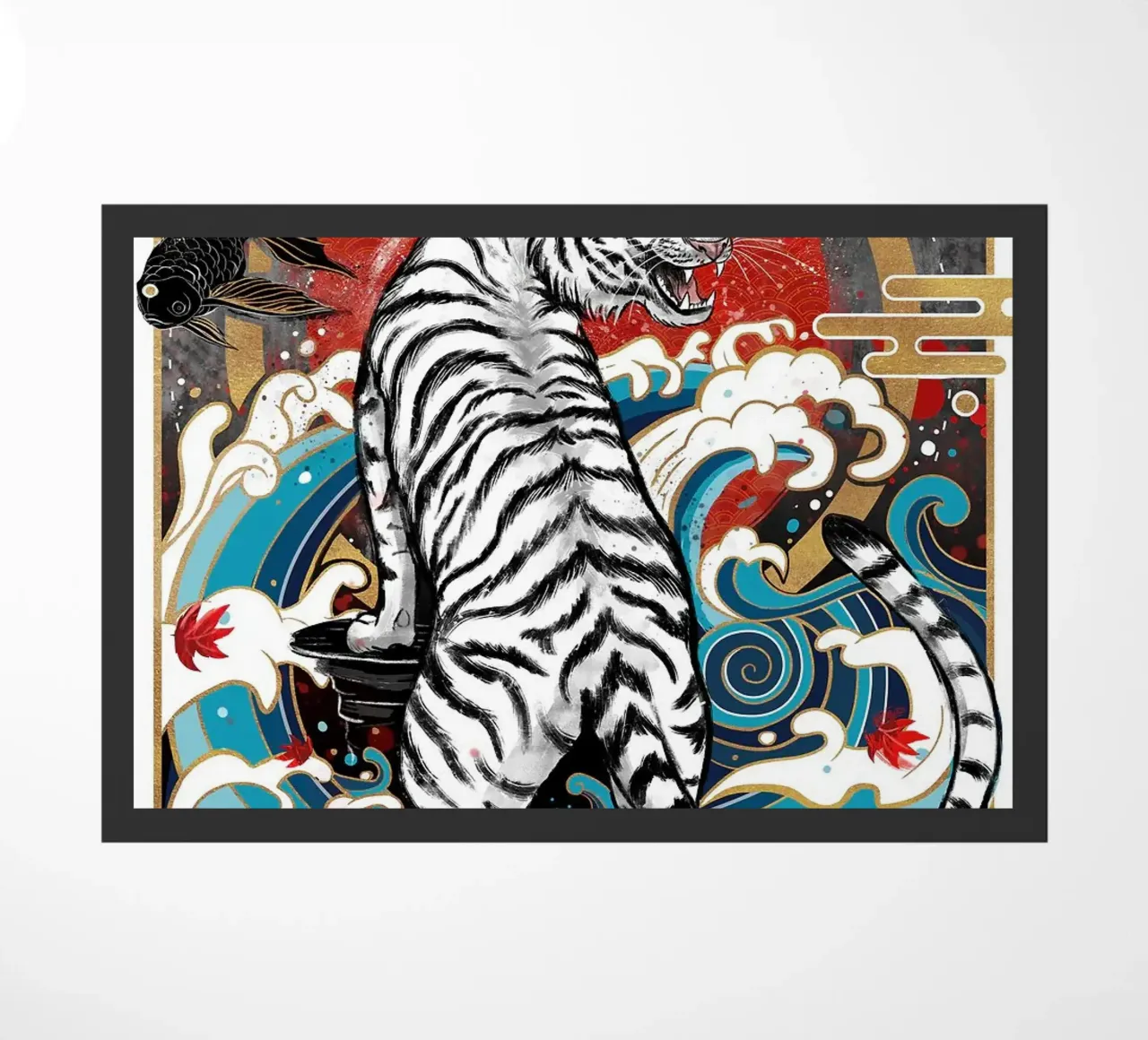 tigre zerbino da Japanese Art