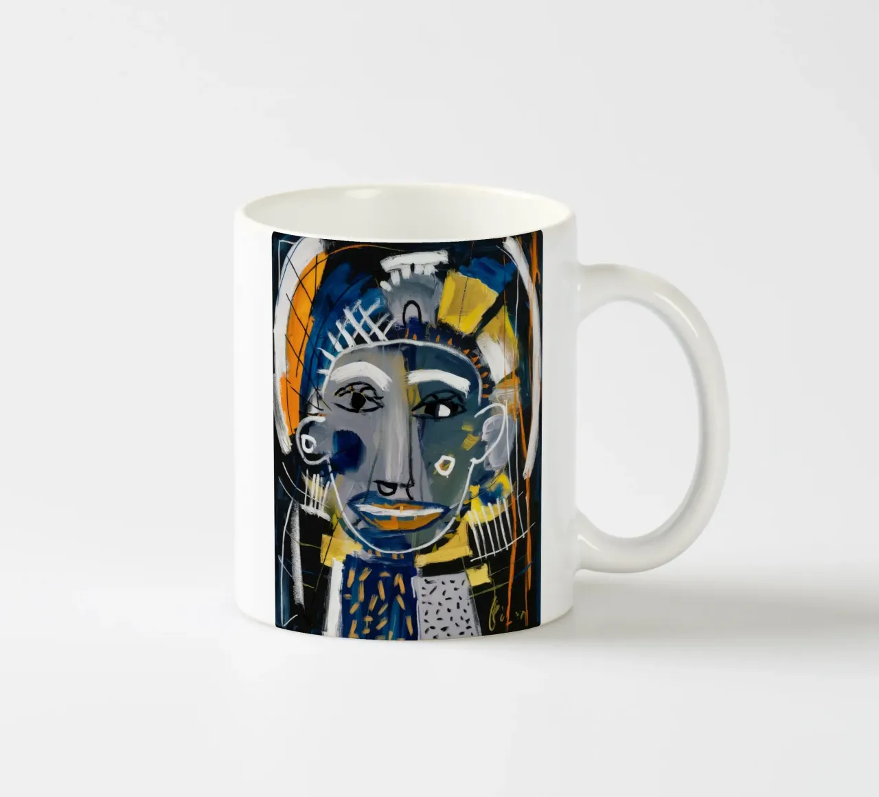 Fusione dinamica della maschera tazza in ceramica da Lunar Templar