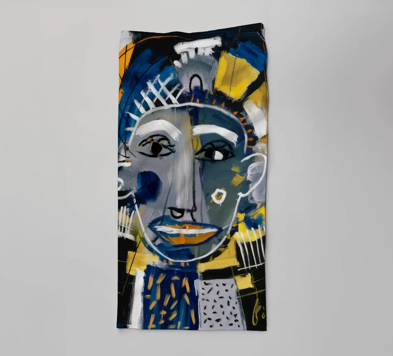 Dynamic Mask Fusion towel by Lunar Templar