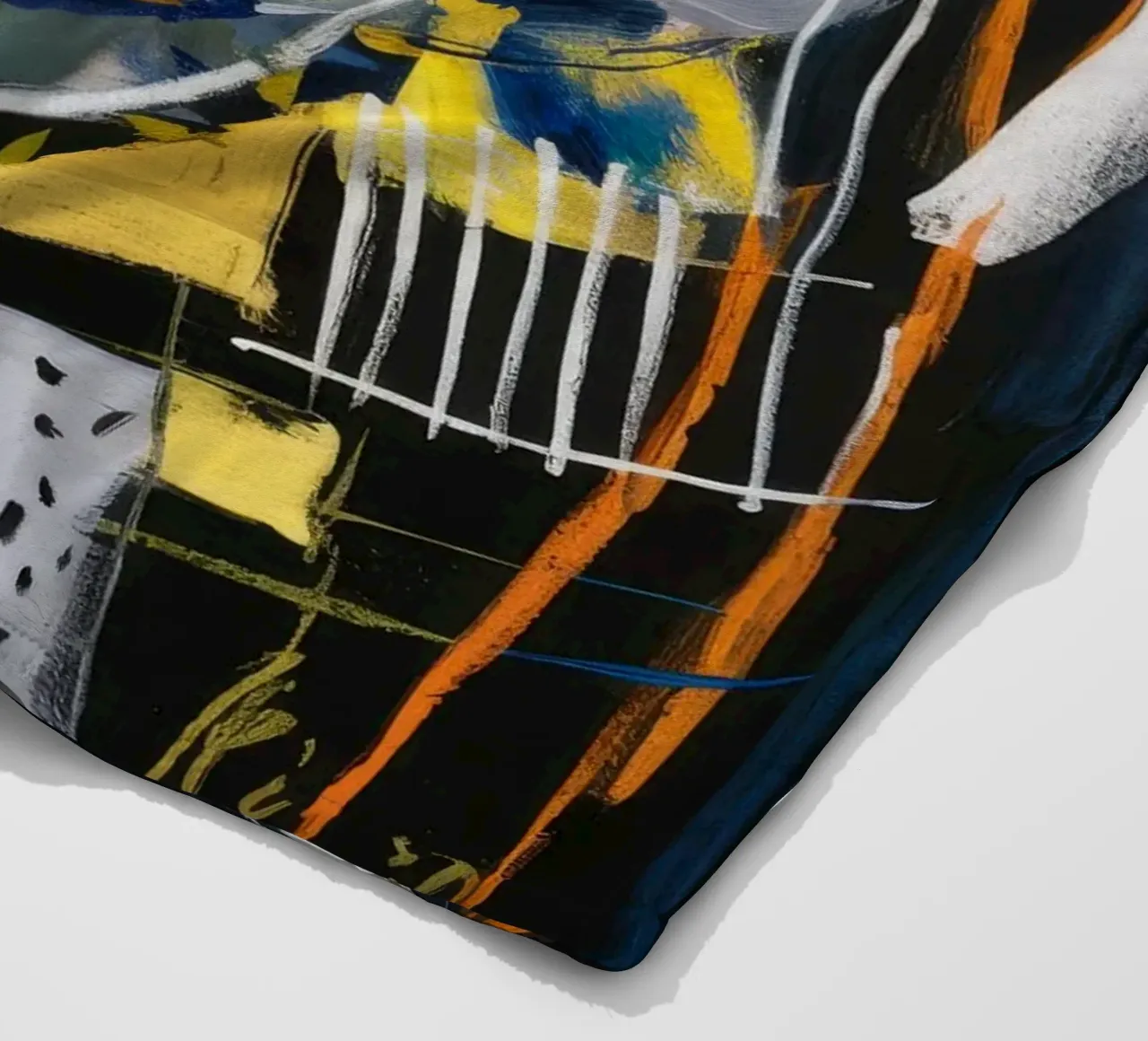 Dynamic Mask Fusion fleece blanket by Lunar Templar