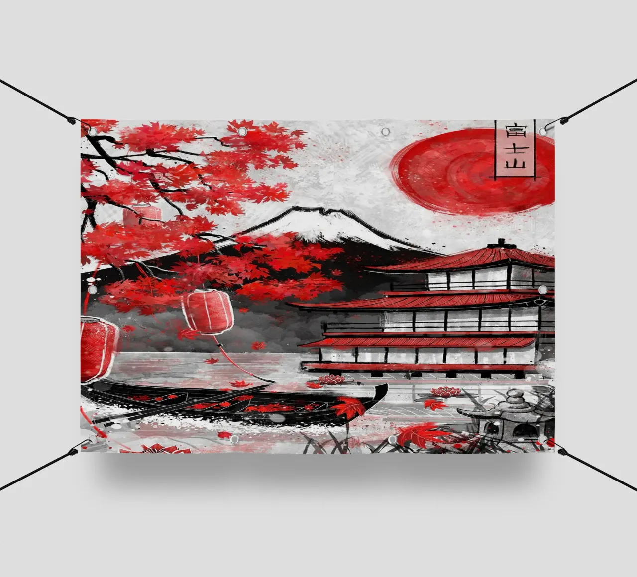 pagoda telo in pvc da Japanese Art
