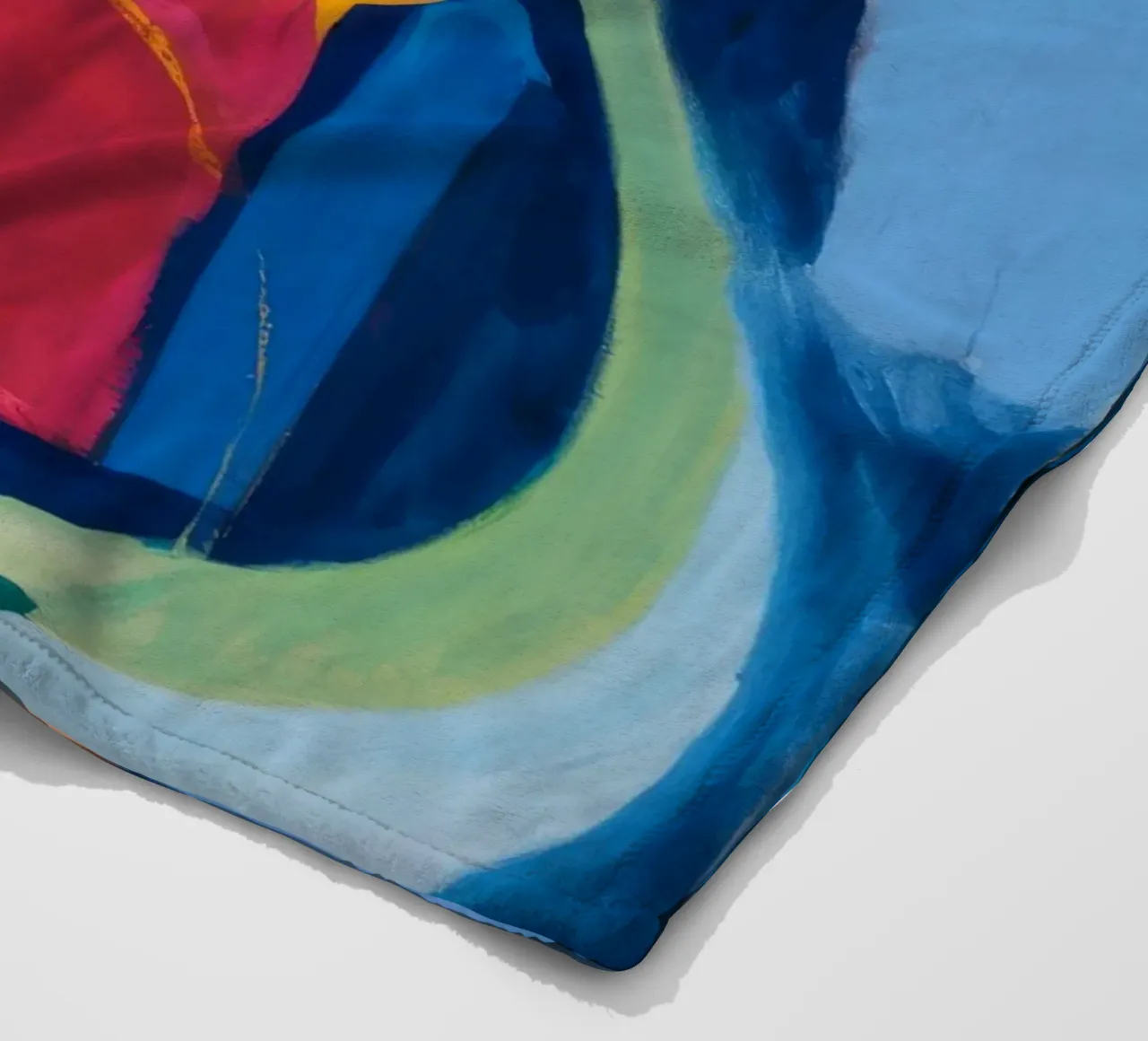 Mystieke abstracte symfonie fleecedeken van Lunar Templar