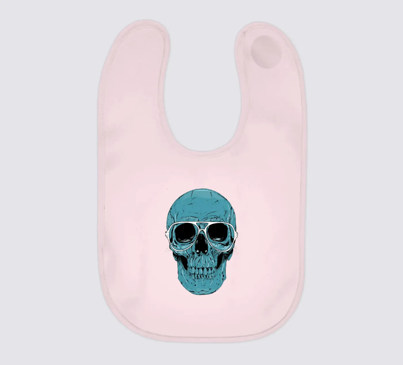 Blue skull bavaglino da Balazs Solti