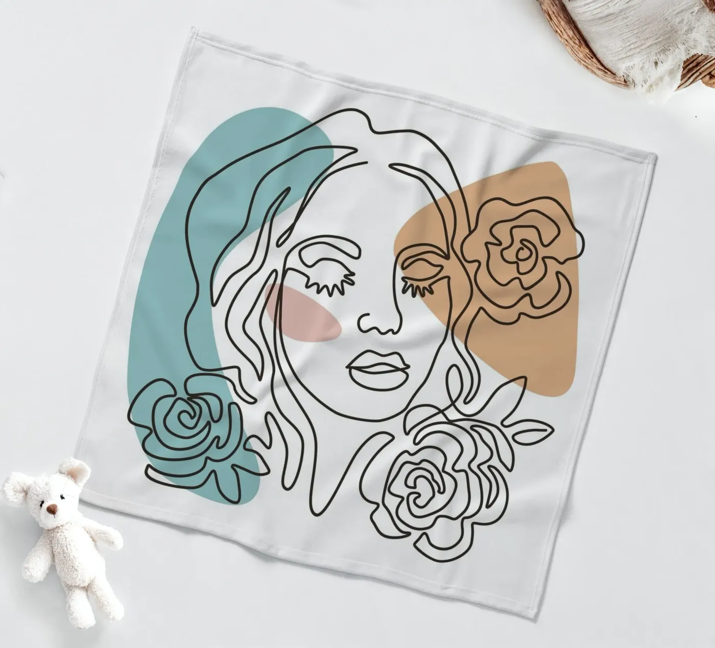 Thought fleece blanket by 🎁 NOBELART