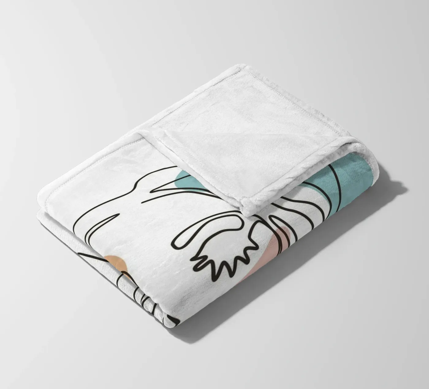Thought fleece blanket by 🎁 NOBELART