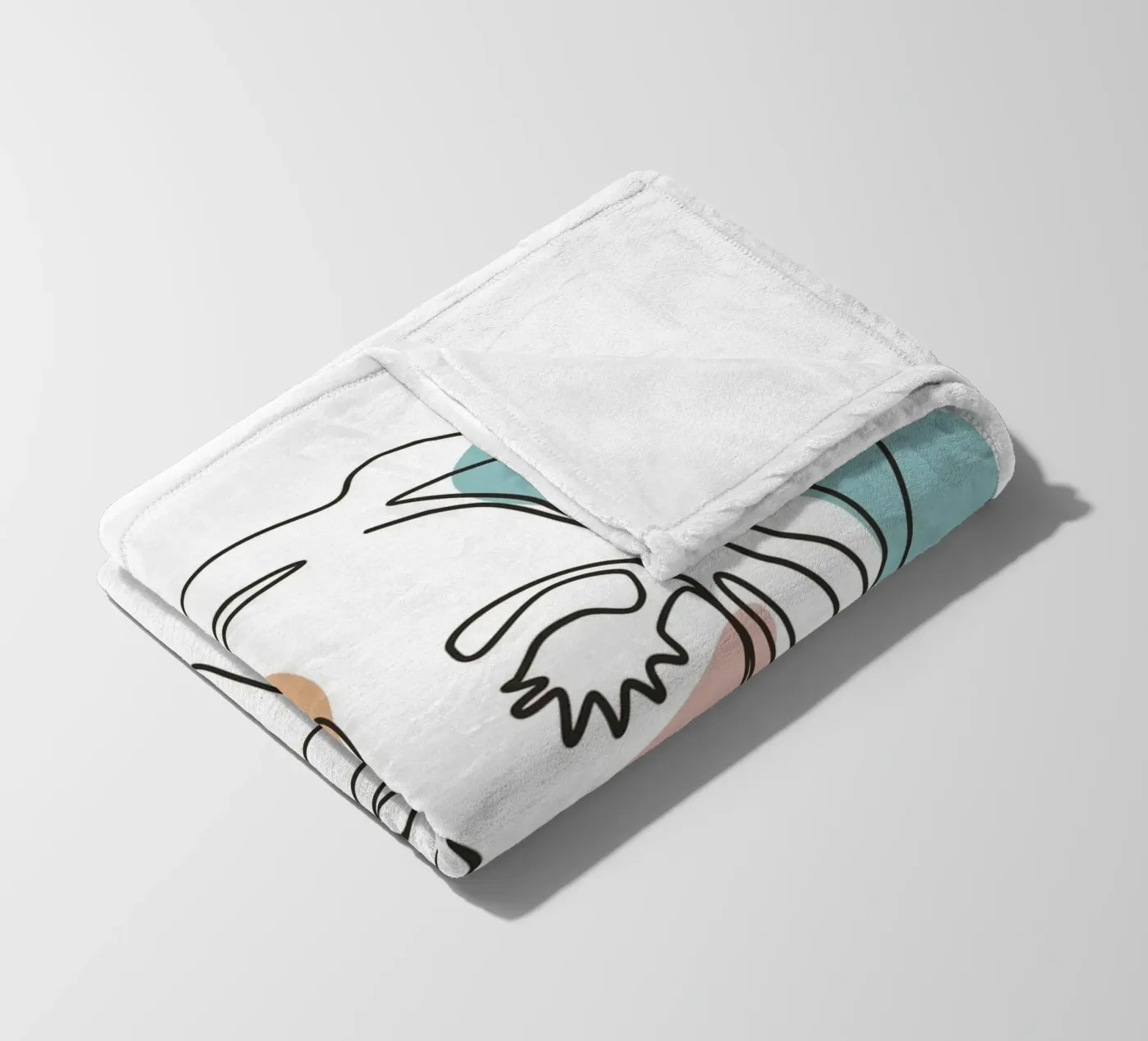 Thought fleece blanket by 🎁 NOBELART