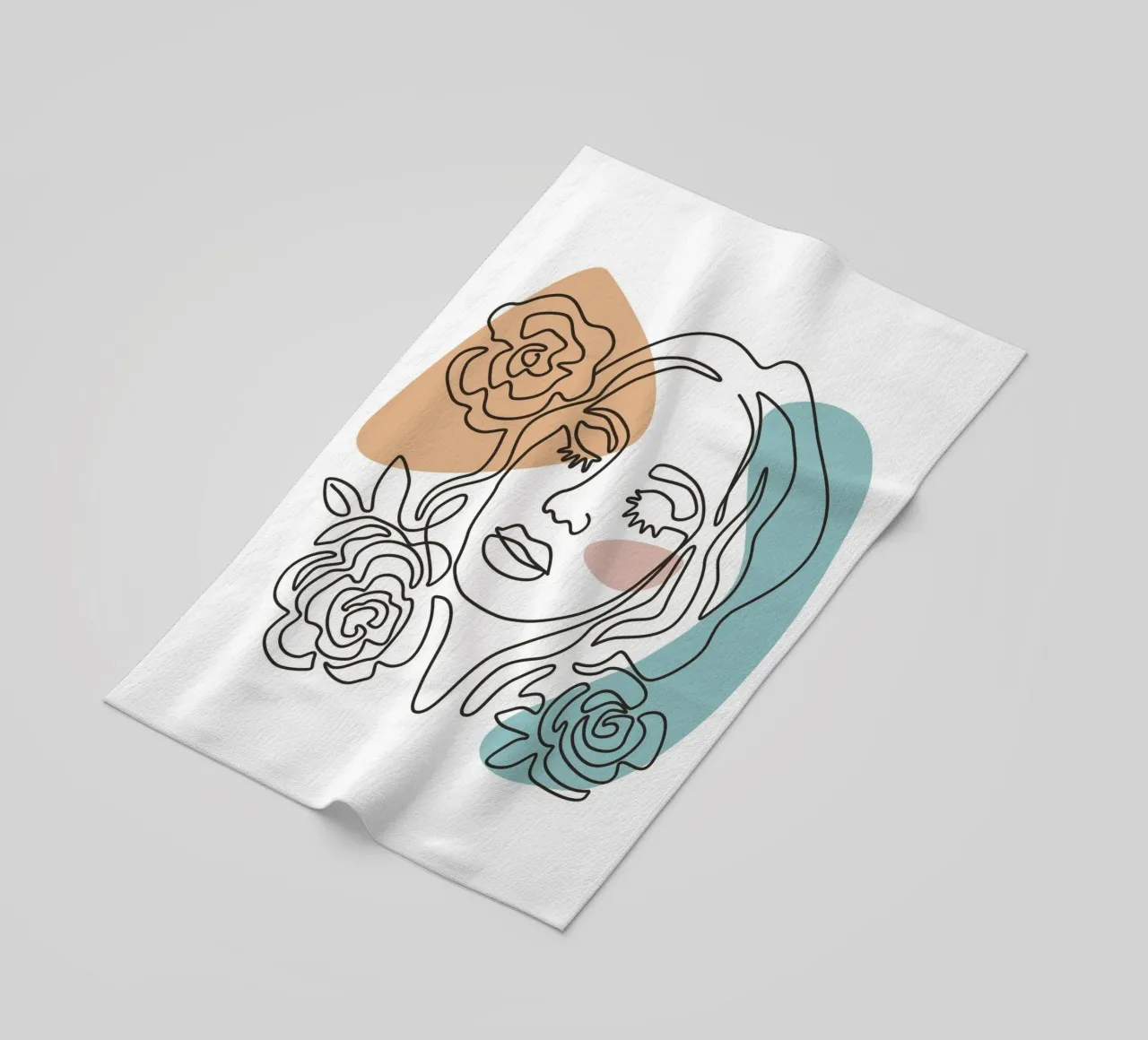 Gedachte strandhanddoek van 🎁 NOBELART