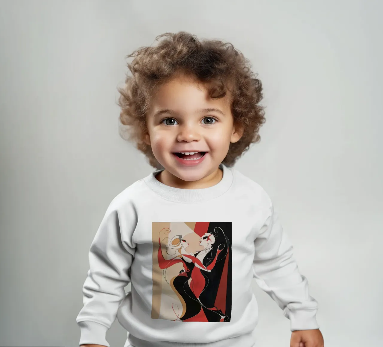 Tango ardiente y apasionado sudadera de bebé de Crimson Whisper