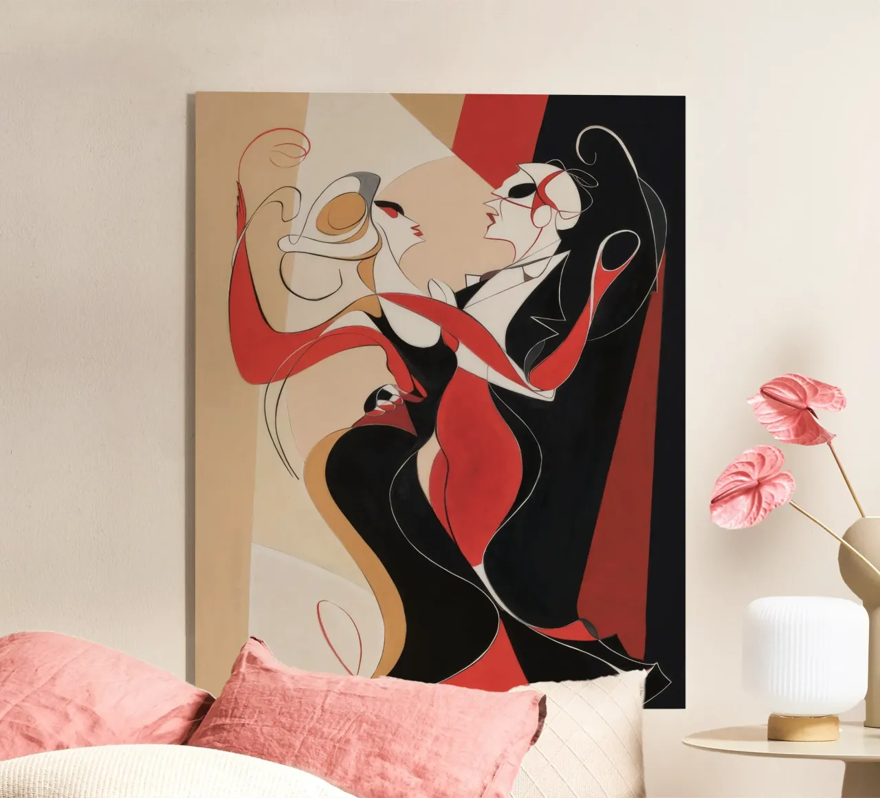 Tango appassionato e ardente plexiglass da Crimson Whisper