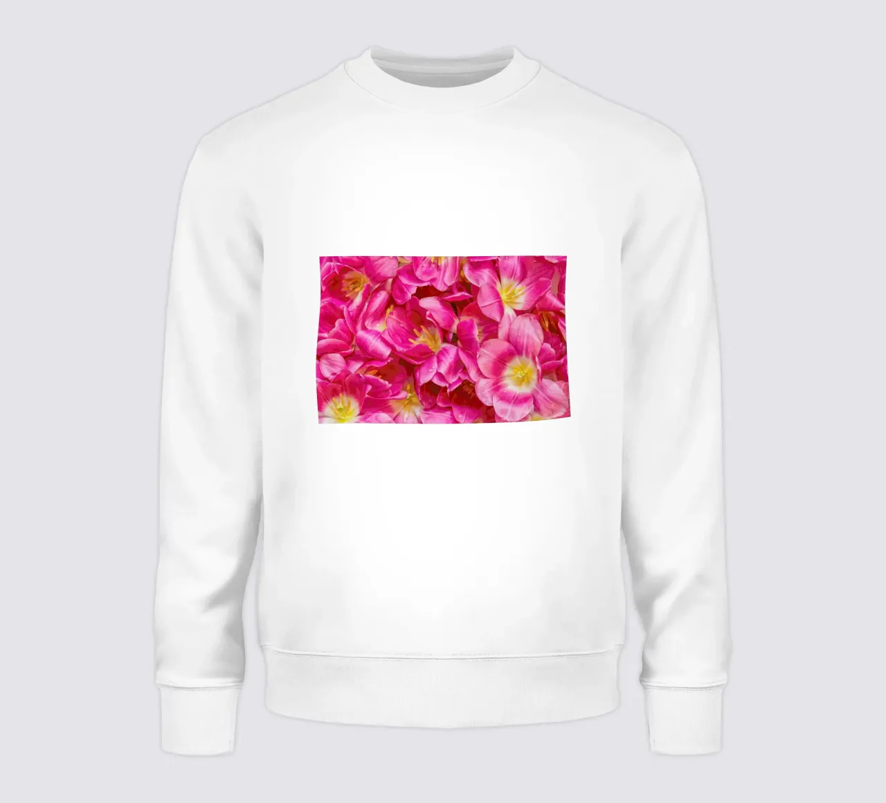 Pink Tulips felpa da Curious Collections by Marielle Leenders