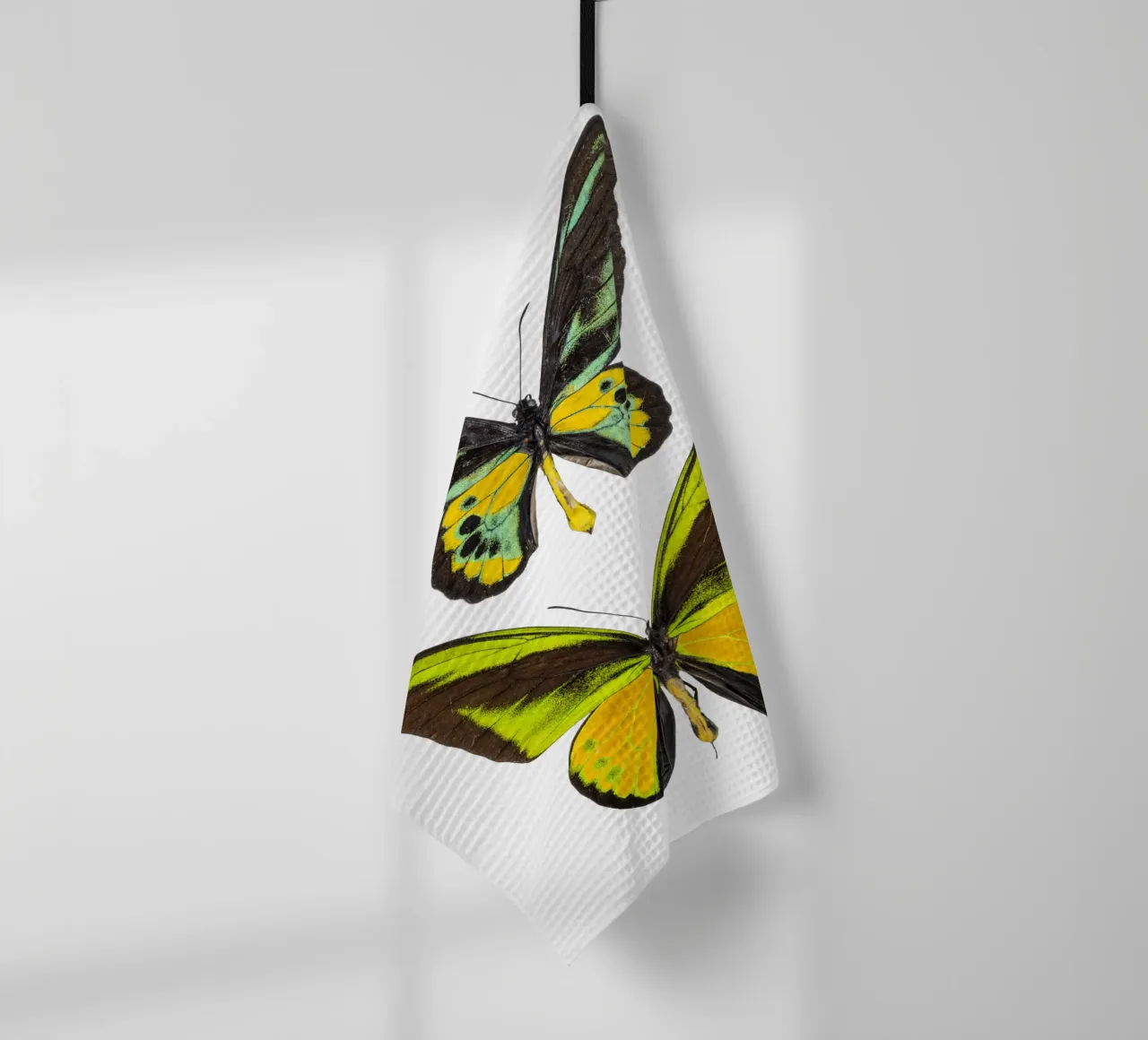 Farfalle verdi canovaccio da cucina da Curious Collections by Marielle Leenders