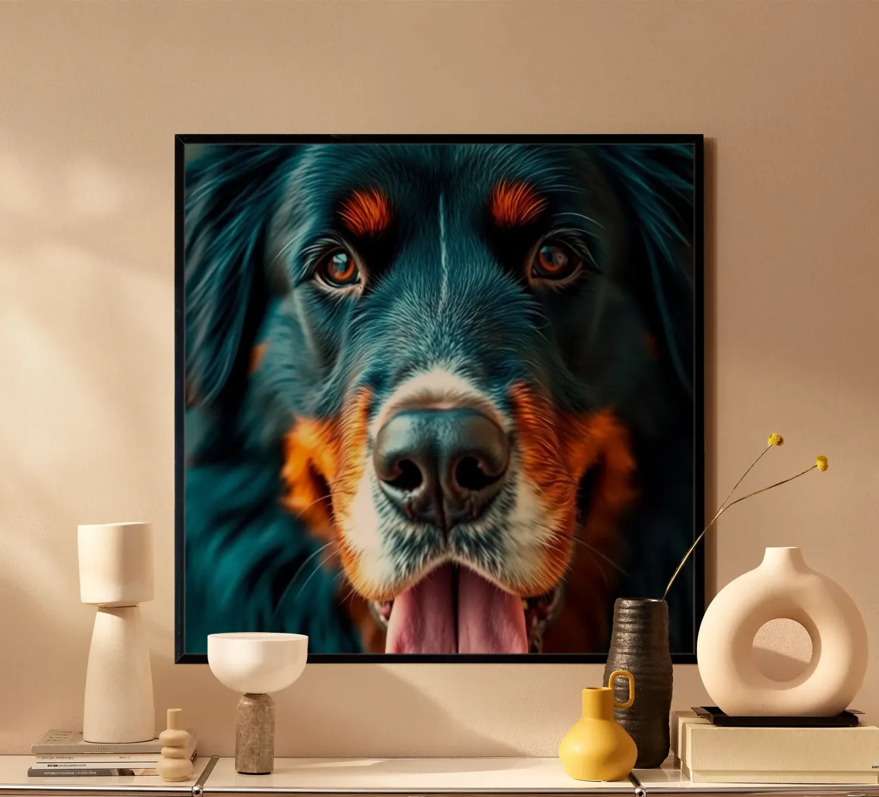 Bellissimo cane da montagna bernese #113 poster da Yumis.Beargang.and.Me