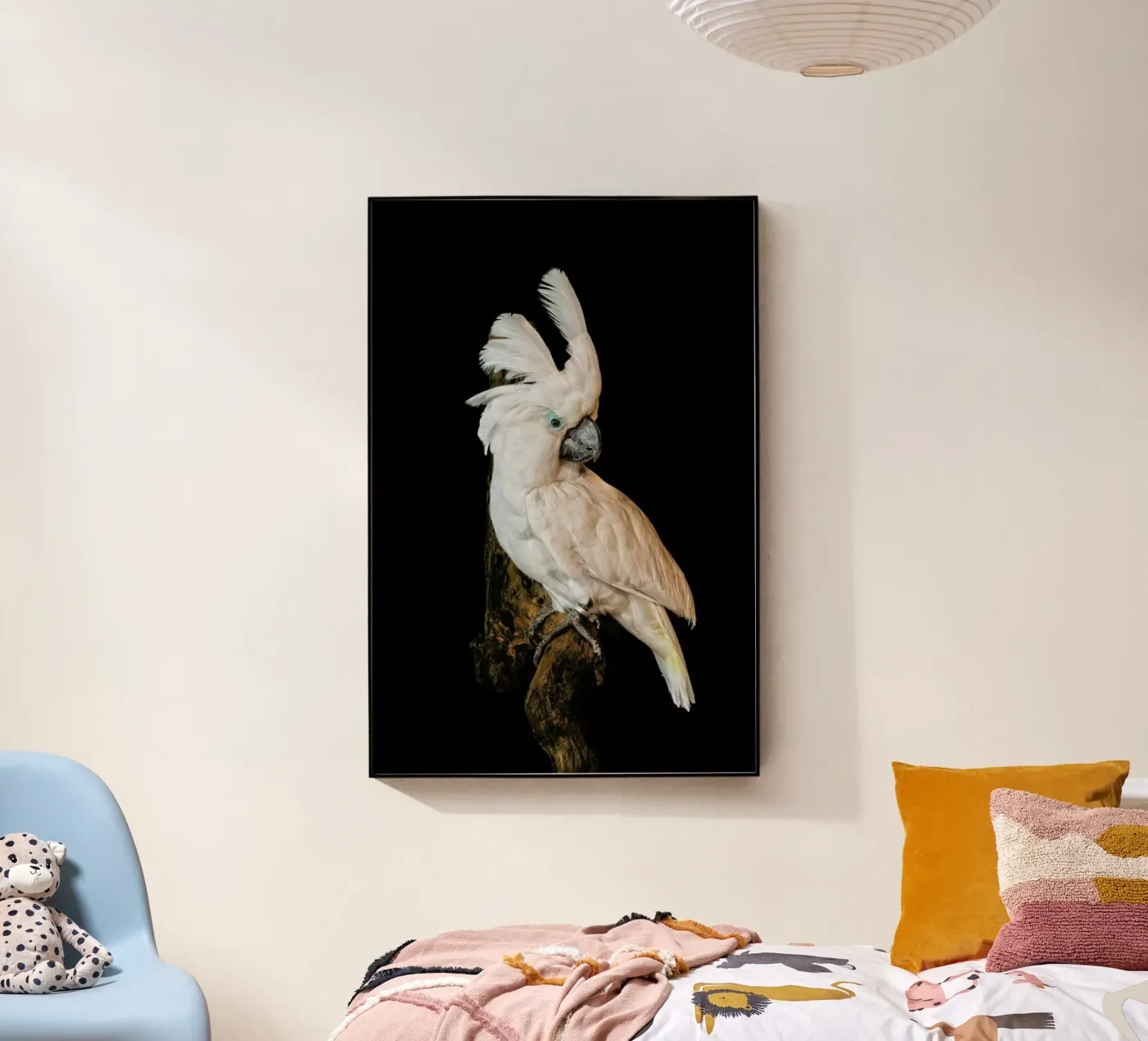 Birds 1 acryl van Curious Collections by Marielle Leenders