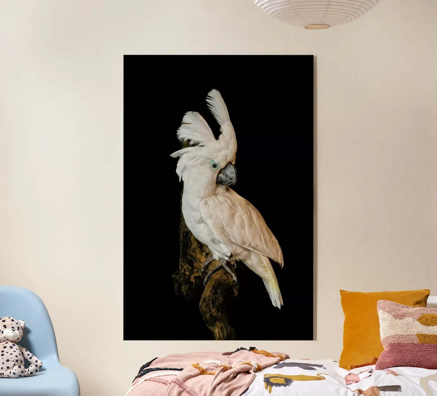 Birds 1 acryl van Curious Collections by Marielle Leenders