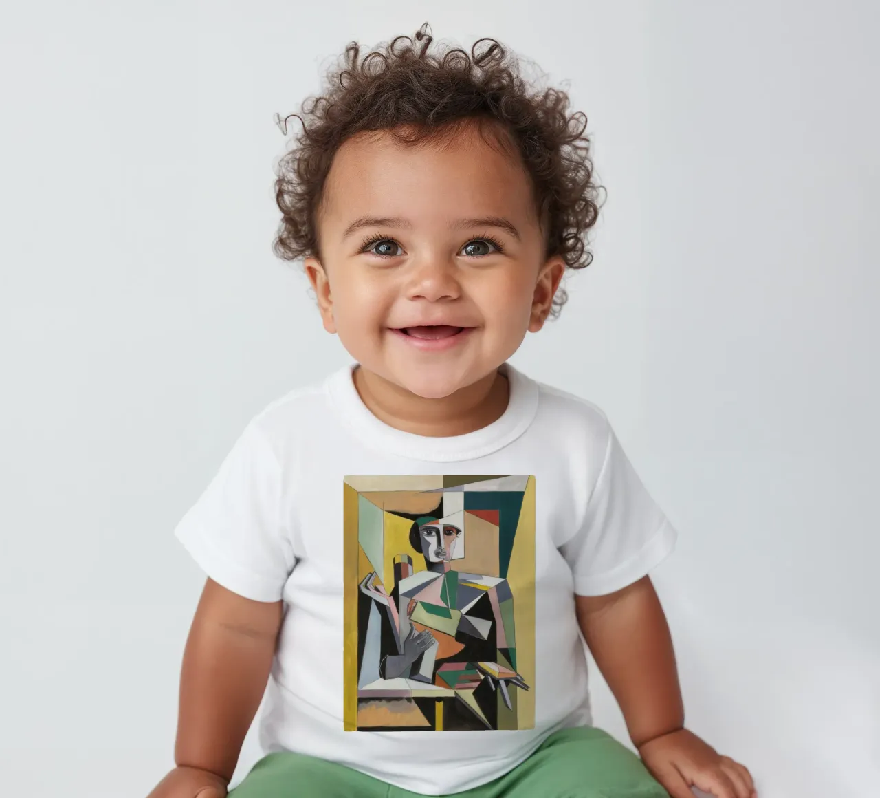 Kontemplative gebrochene Identität Baby T-Shirt von Crimson Whisper