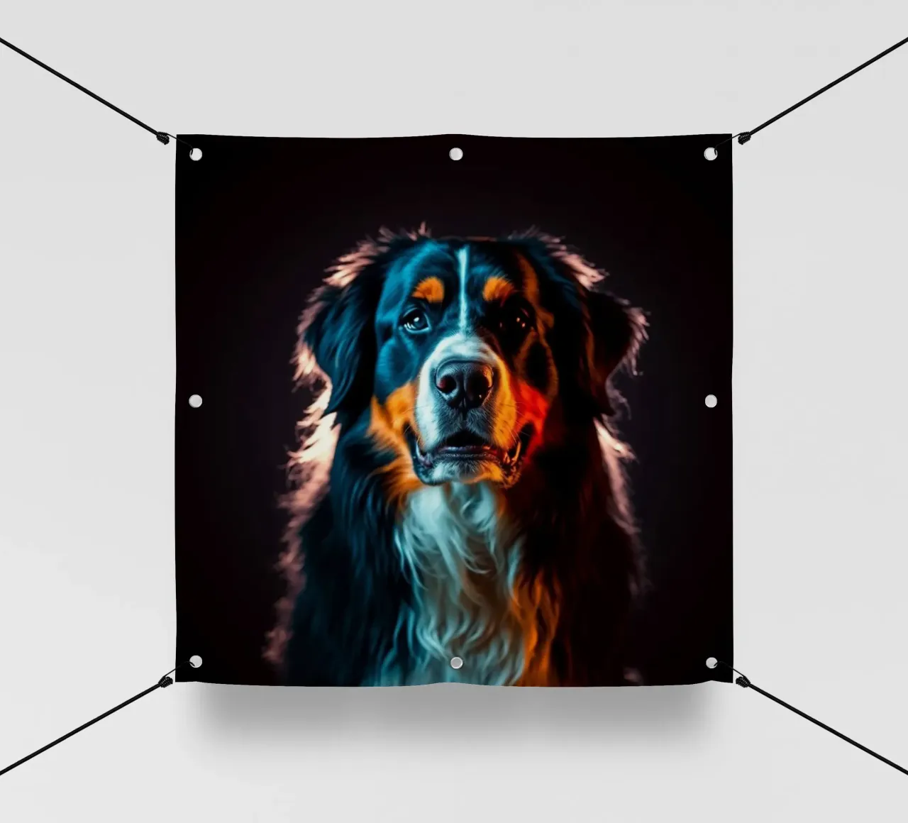 Bellissimo cane da montagna bernese #115 telo in pvc da Yumis.Beargang.and.Me