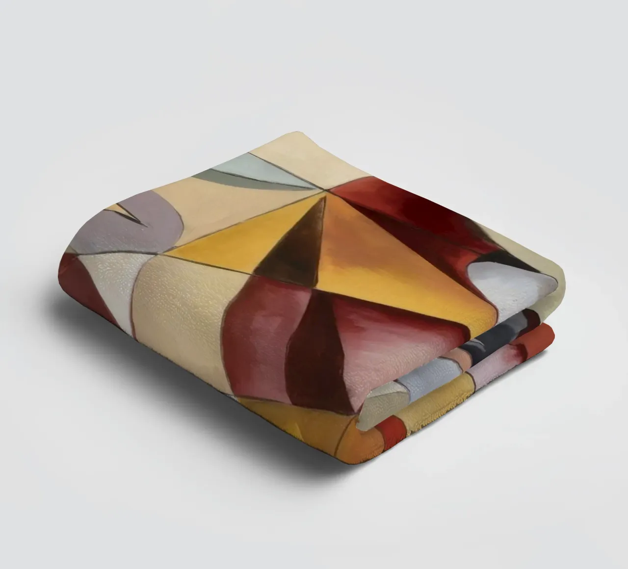 Duo de rêve pastoral serviette de bain de Crimson Whisper