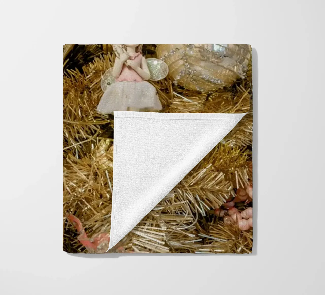 Christmas 2 beach towel by Curious Collections by Marielle Leenders