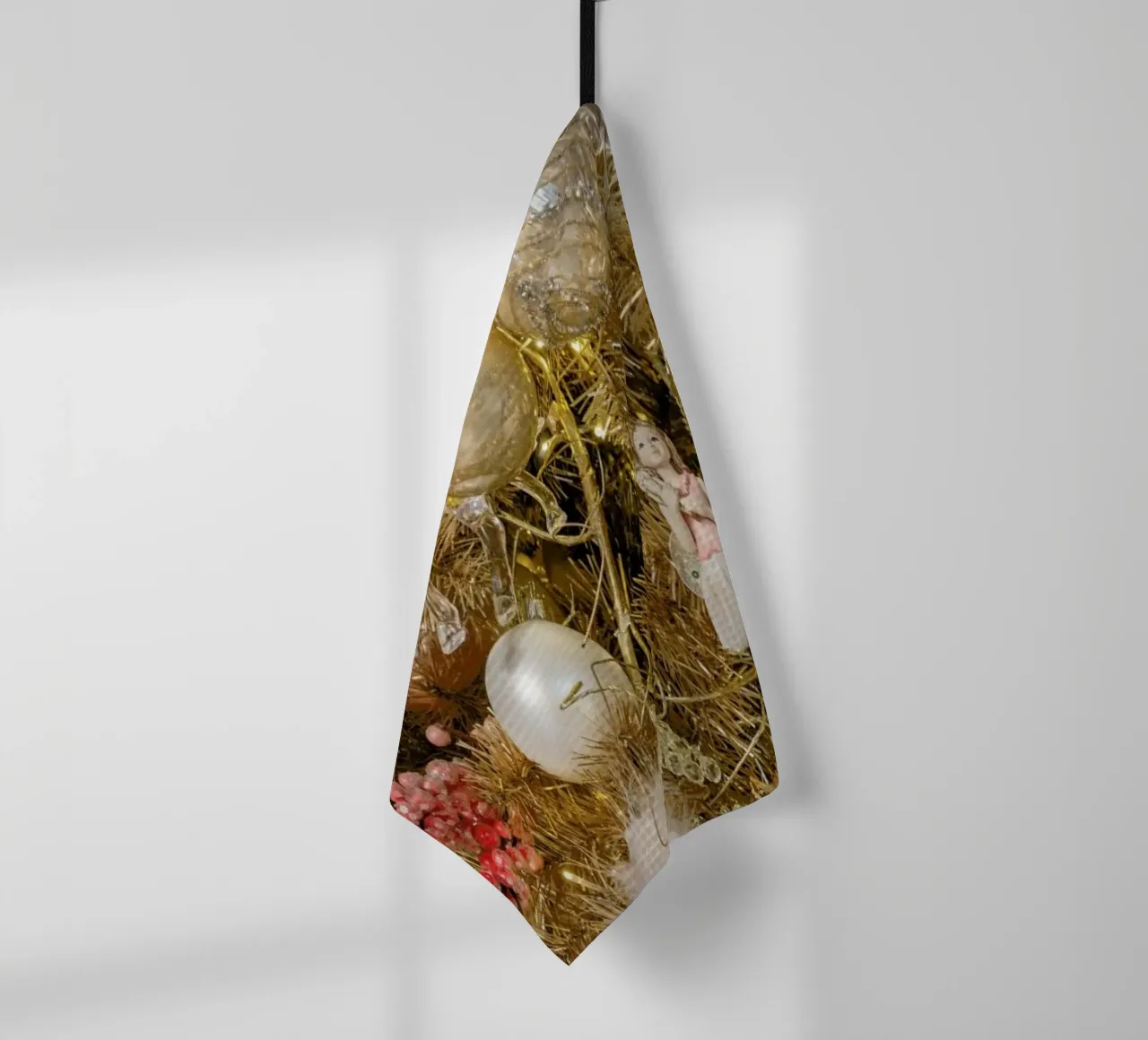 Christmas 2 tea towel by Curious Collections by Marielle Leenders