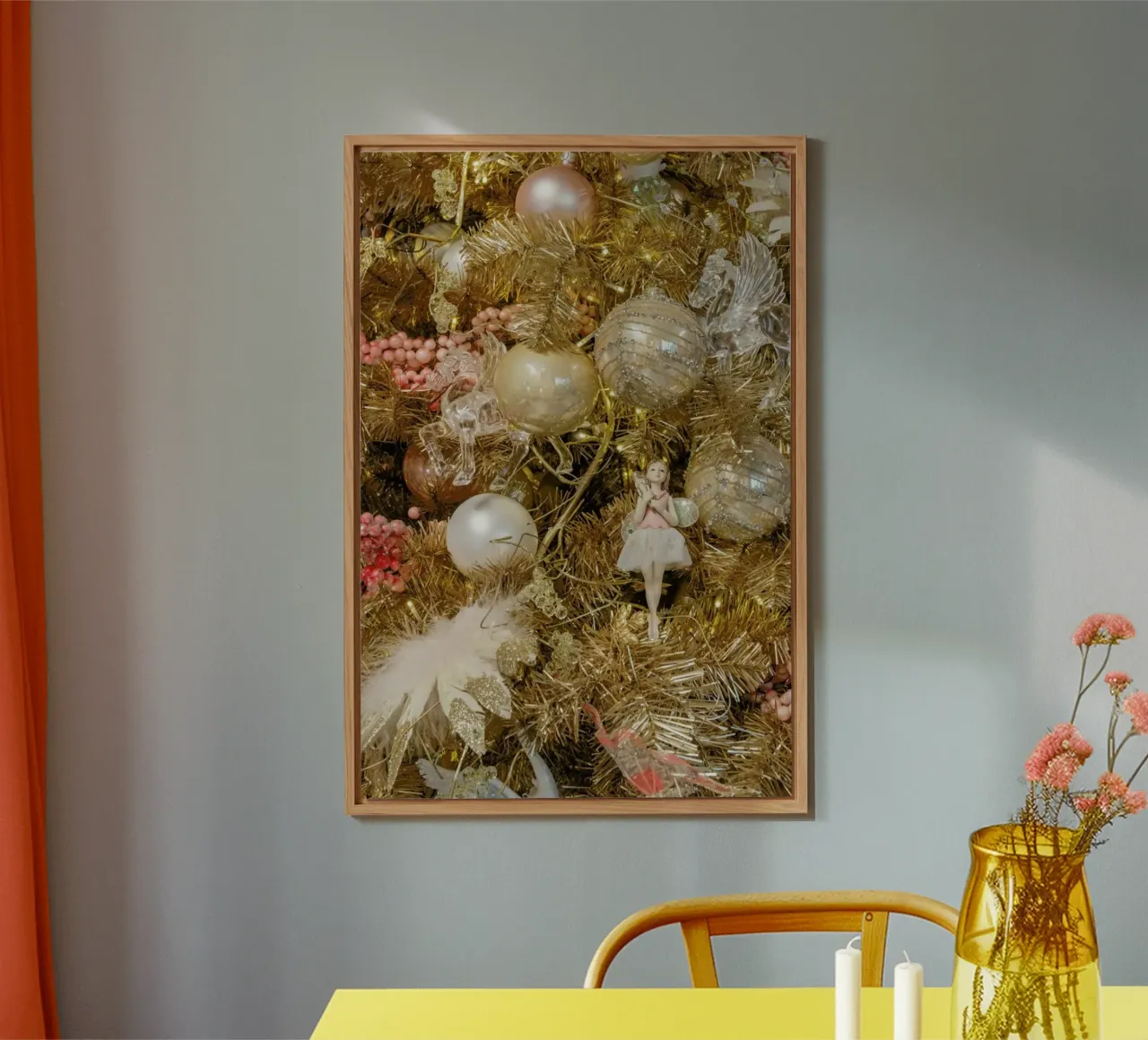 Christmas 2 alu-dibond by Curious Collections by Marielle Leenders