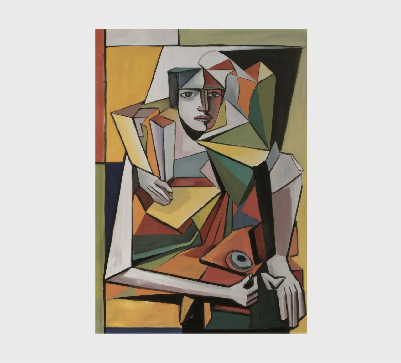 Fragmented Inner Prism notebook by Crimson Whisper