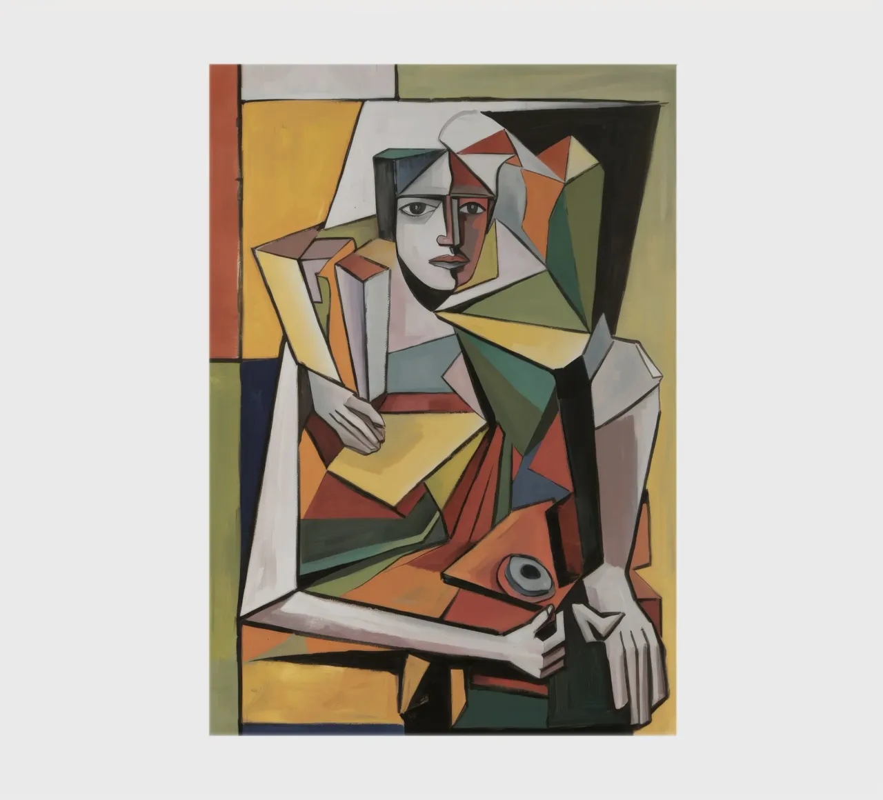Fragmented Inner Prism notebook by Crimson Whisper