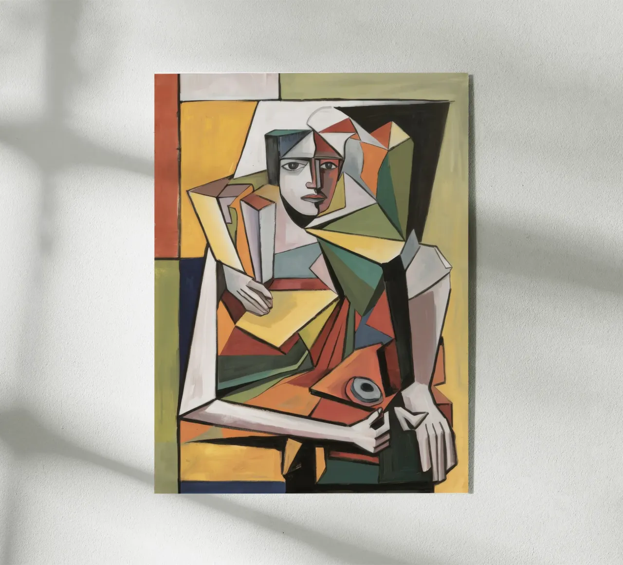 Gefragmenteerd innerlijk prisma acryl van Crimson Whisper