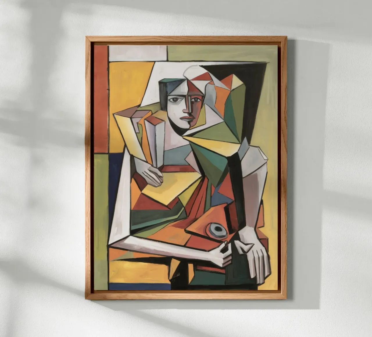 Fragmentiertes inneres Prisma Alu-Dibond von Crimson Whisper