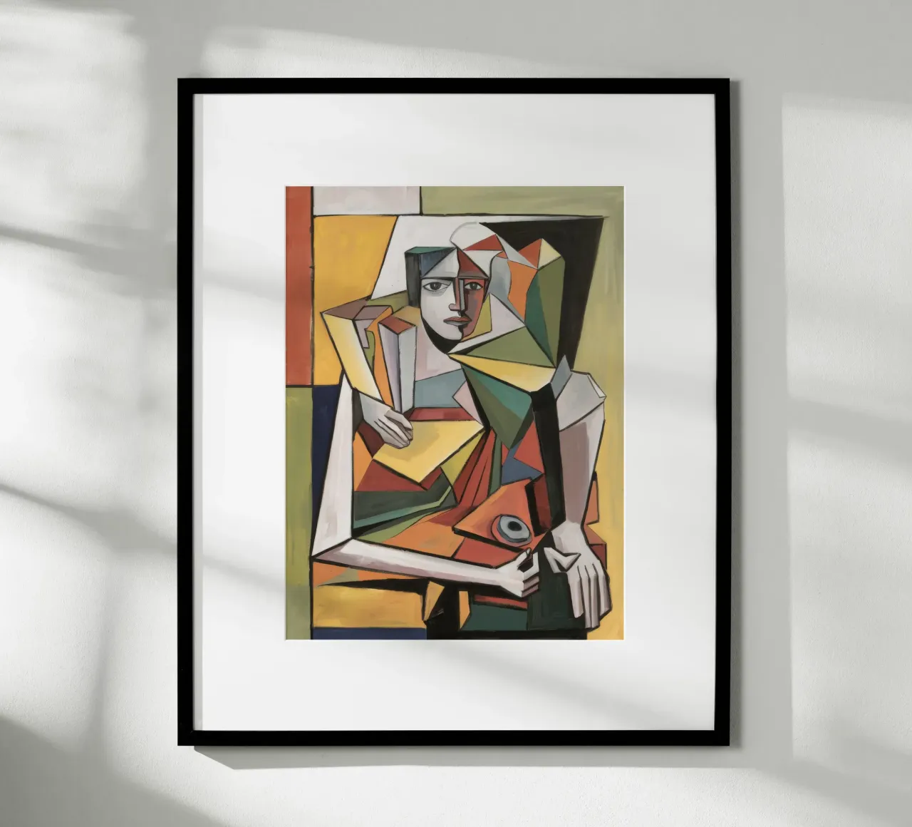 Gefragmenteerd innerlijk prisma hahnemühle van Crimson Whisper