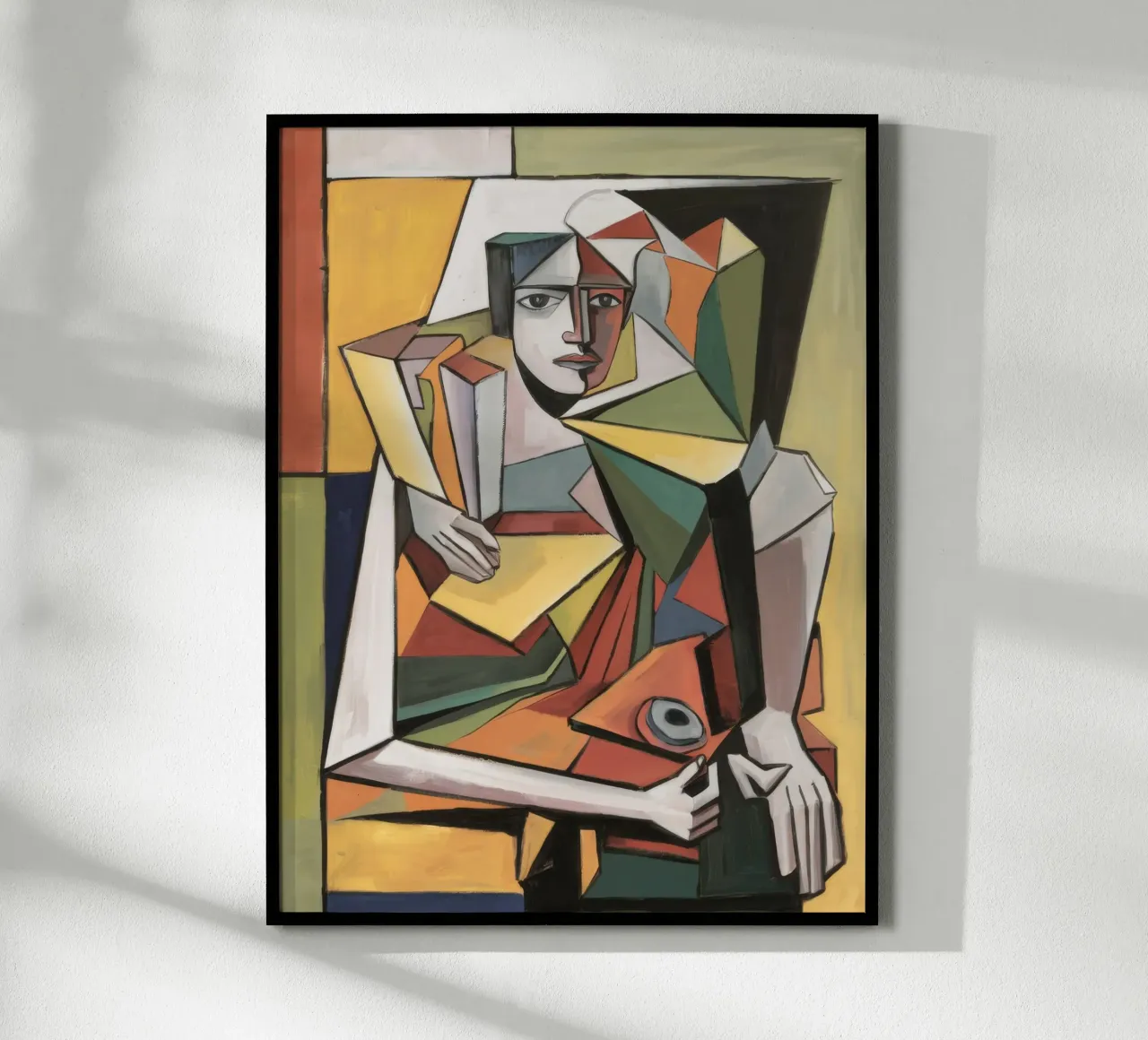 Gefragmenteerd innerlijk prisma hahnemühle van Crimson Whisper