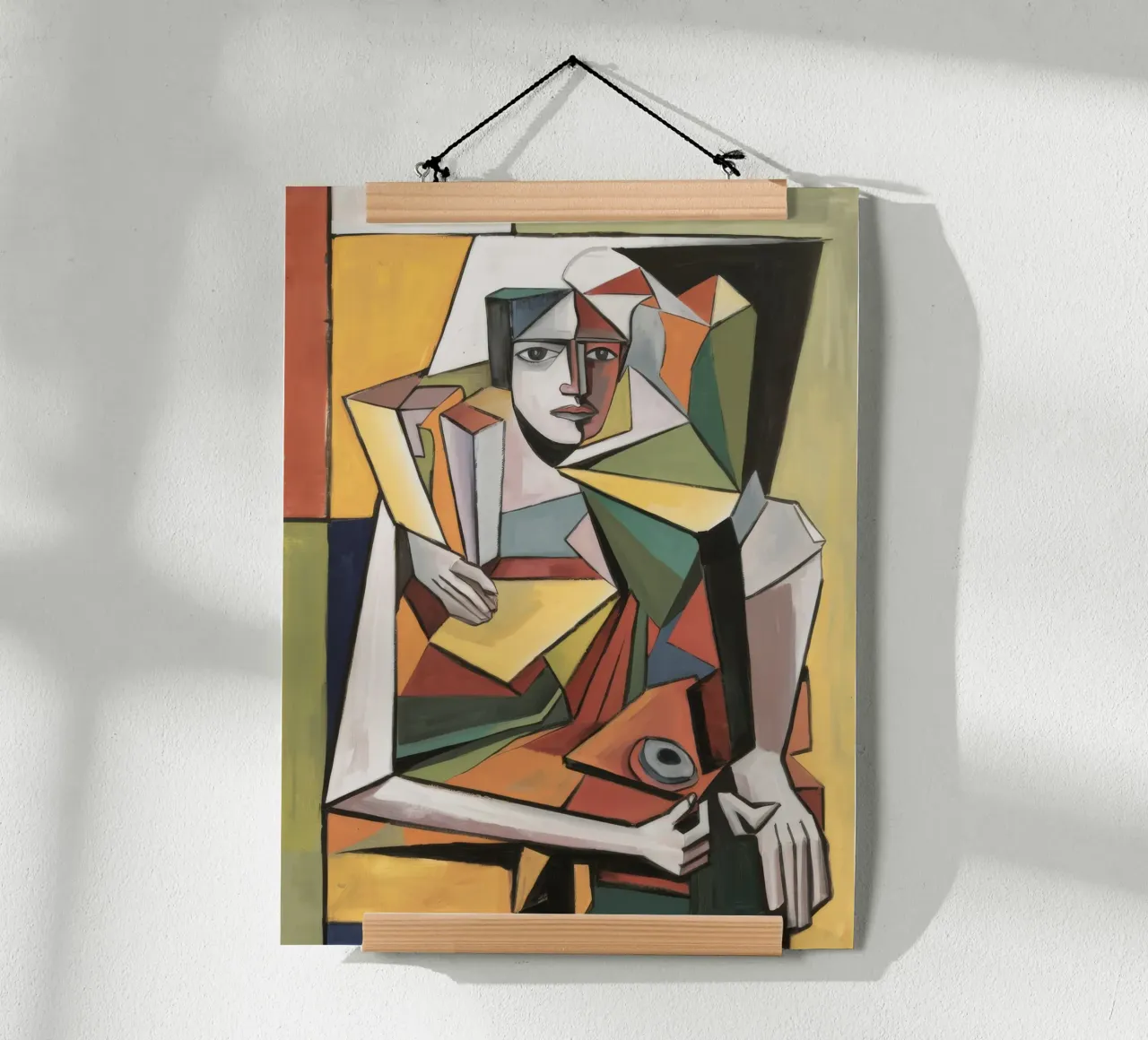 Gefragmenteerd innerlijk prisma hahnemühle van Crimson Whisper