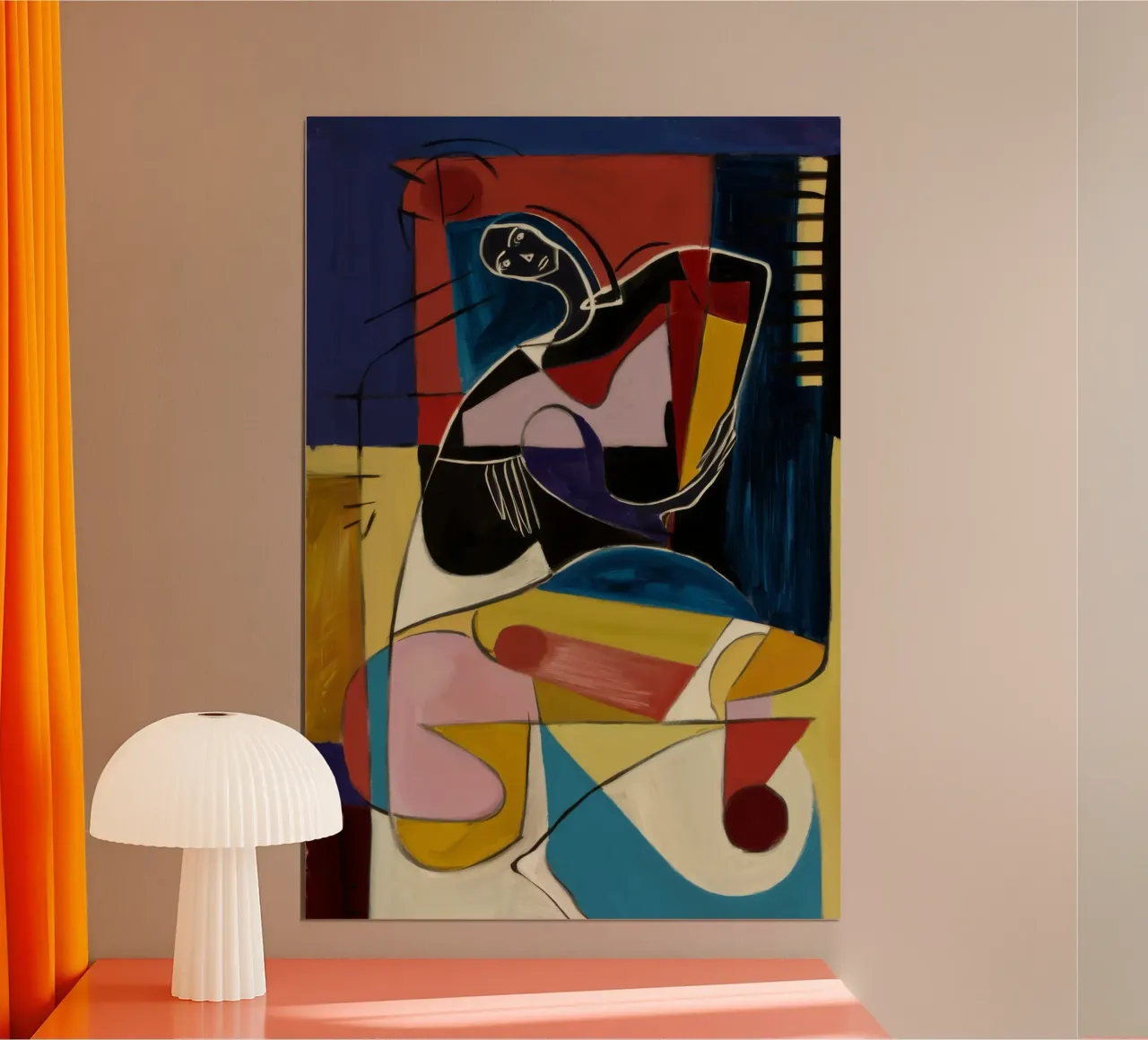 Soliloquio femminile cromatico poster da Crimson Whisper