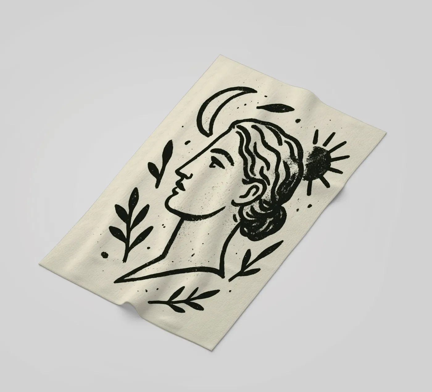 Soluna strandhanddoek van treechild