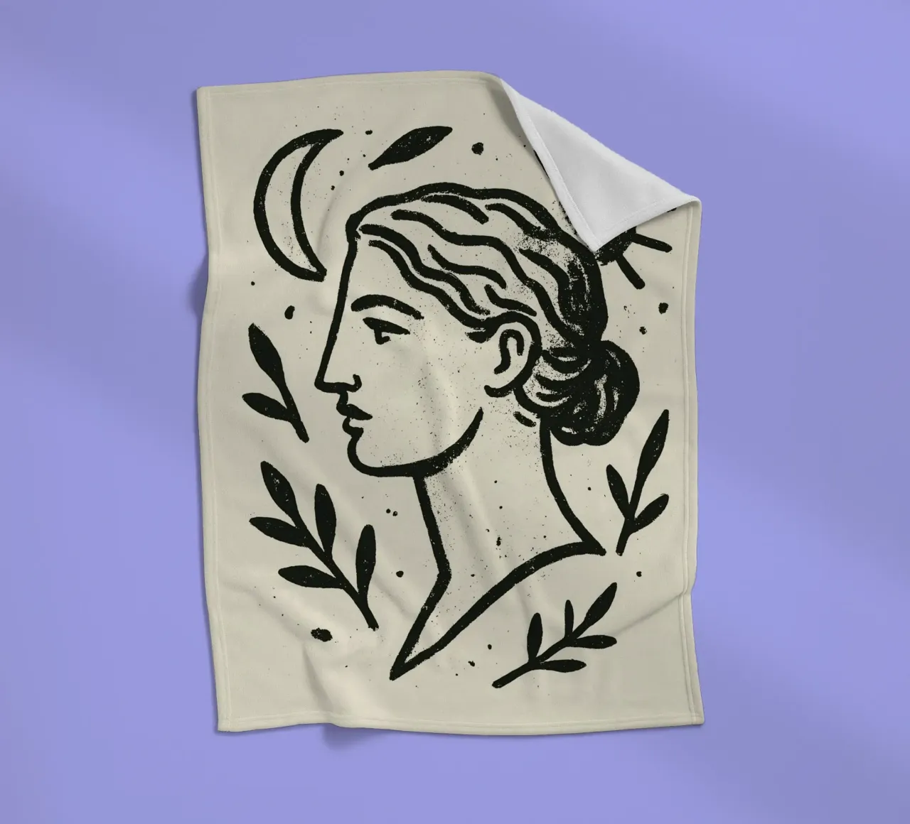 Soluna fleece blanket by treechild