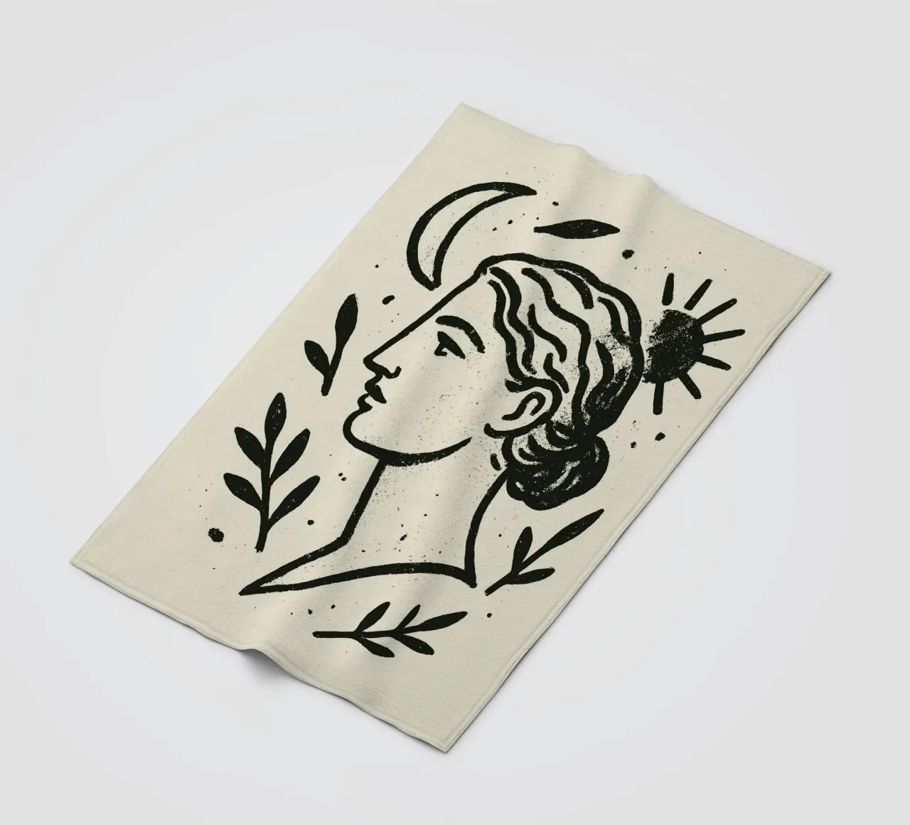 Soluna fleece blanket by treechild
