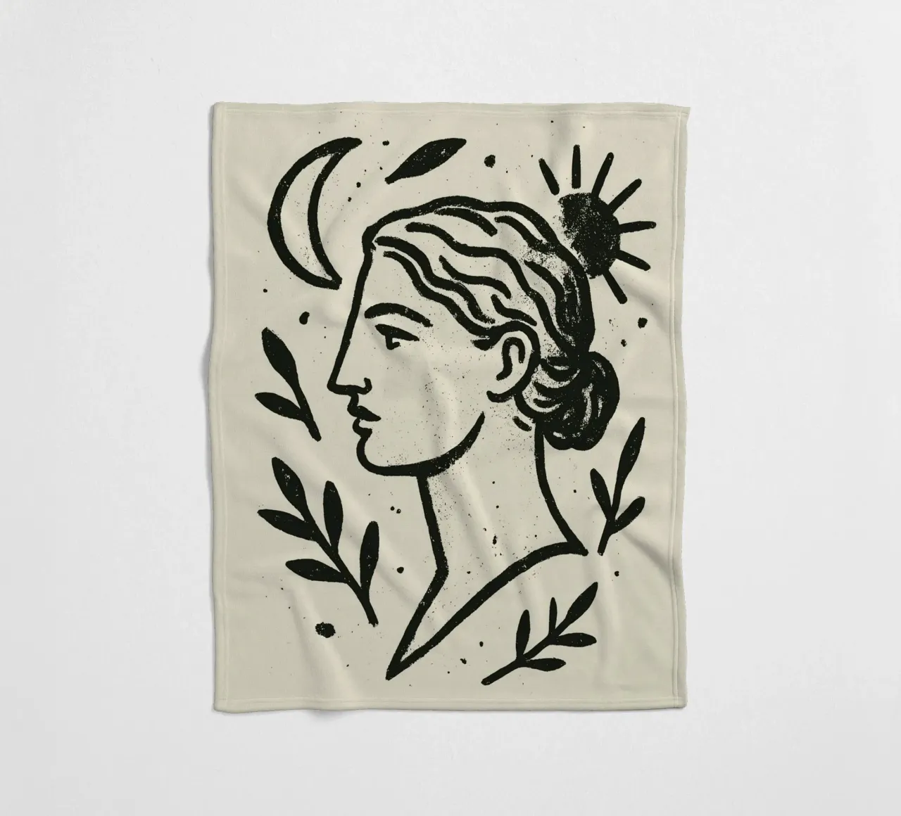 Soluna fleece blanket by treechild