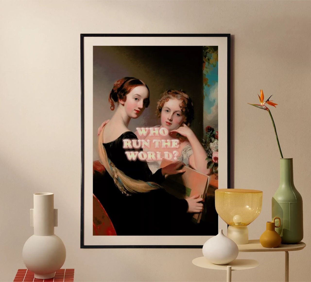 Who Run the World poster da Jonas Loose