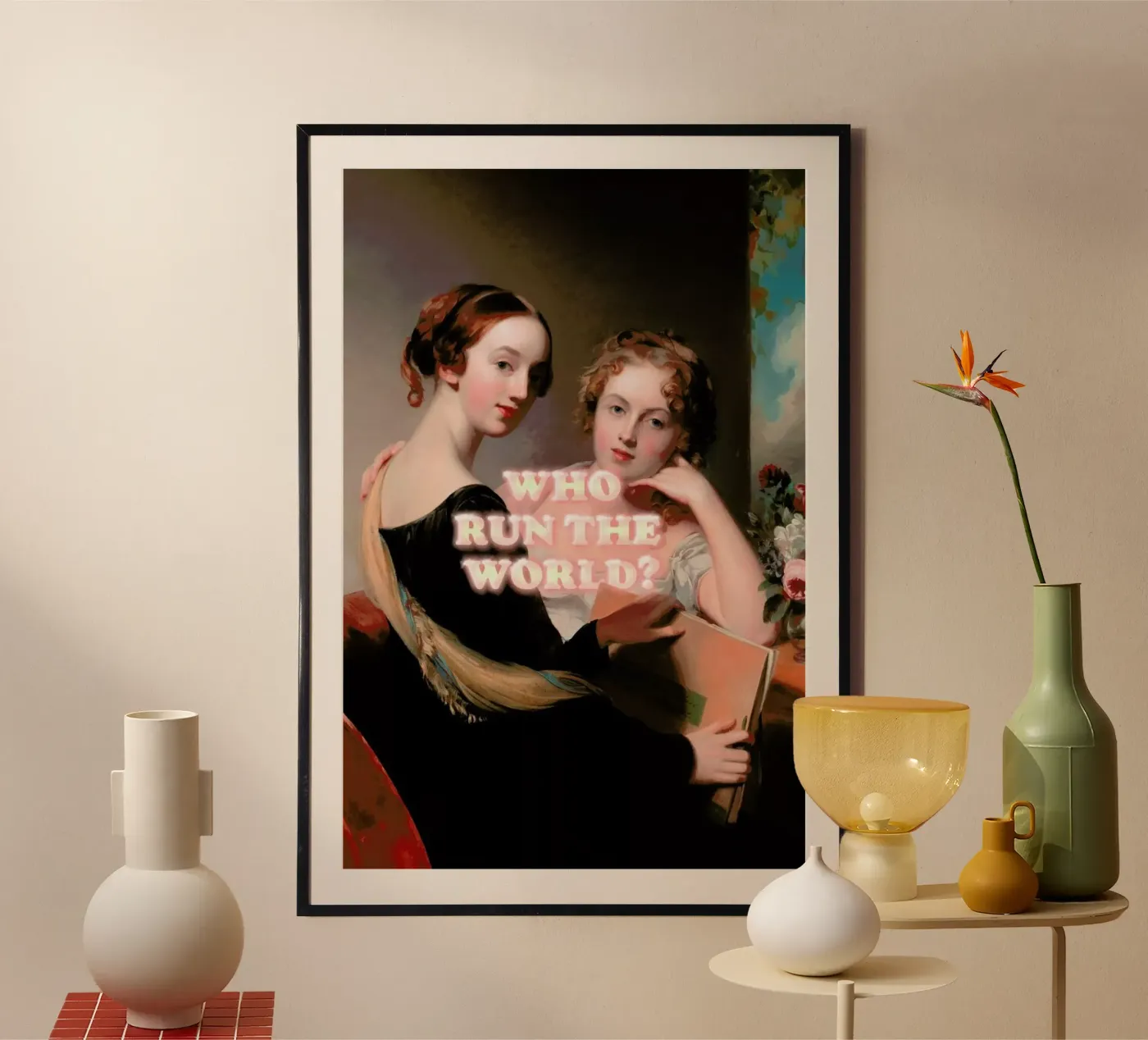 Who Run the World poster by Jonas Loose
