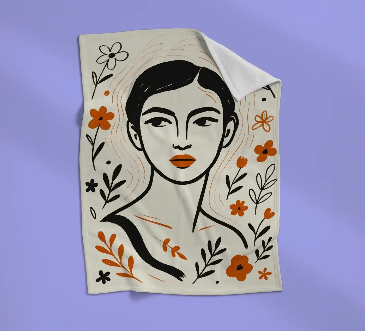 Silent Spring fleece blanket by treechild